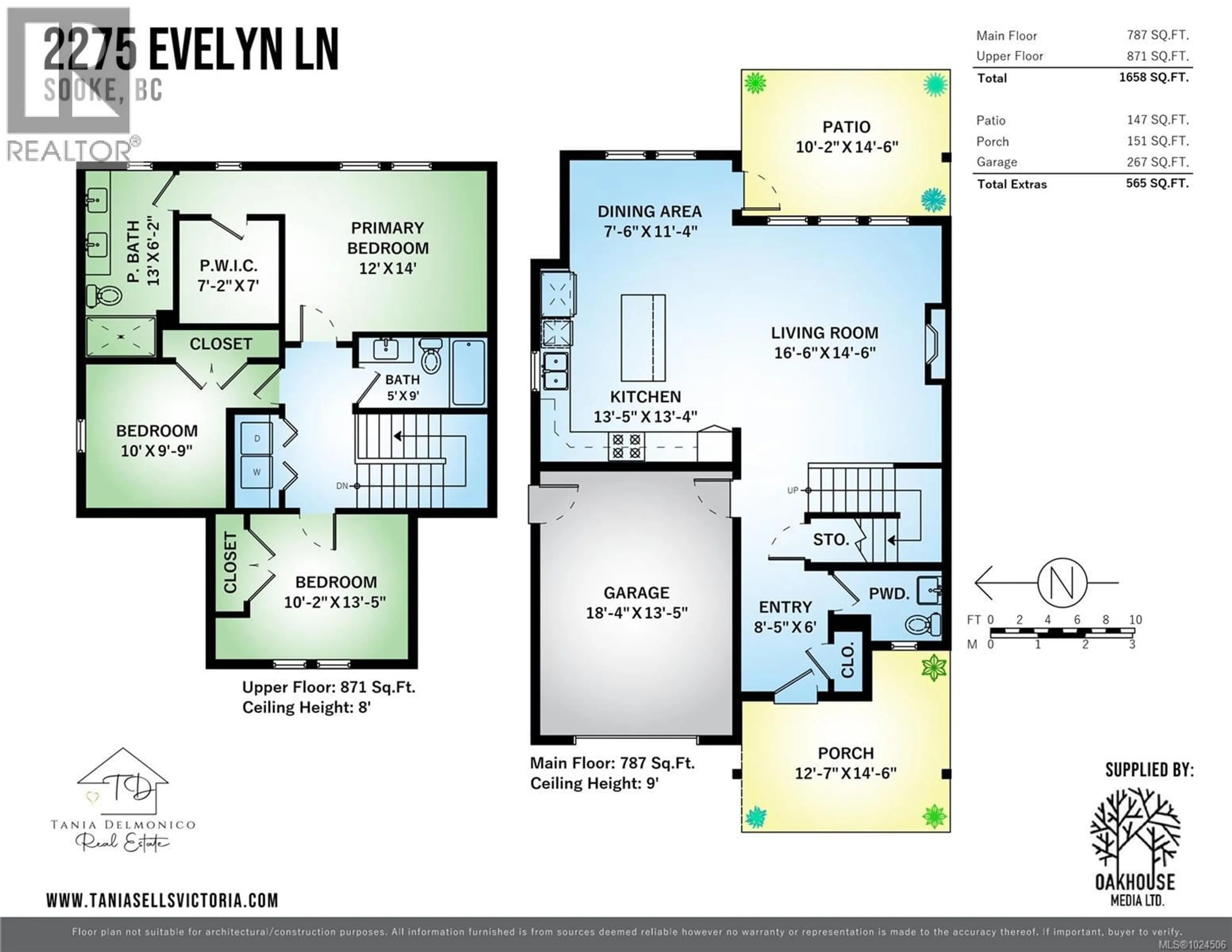 Floor plan for 2267 EVELYN LANE, Sooke British Columbia V9Z0W3