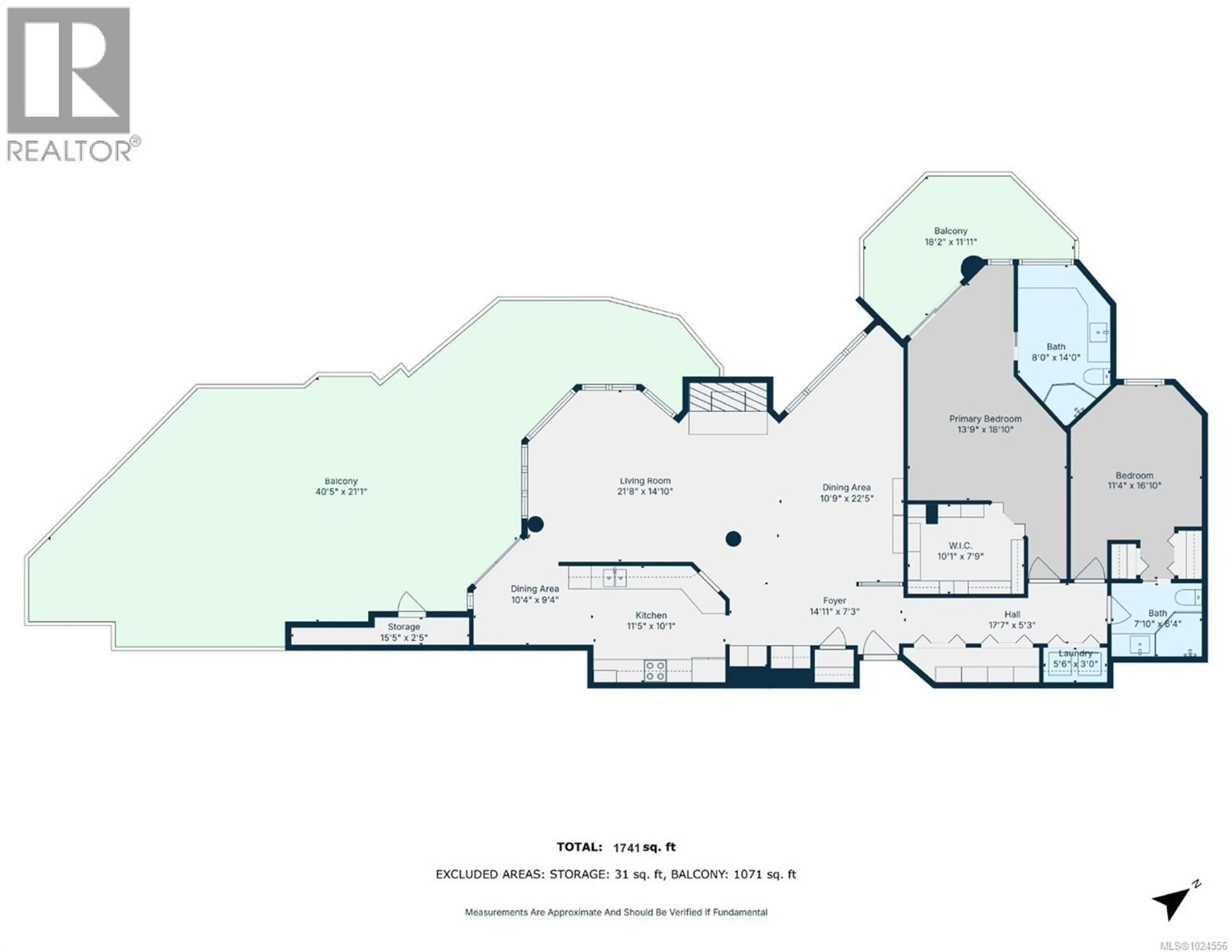 Floor plan for 502 - 158 PROMENADE DRIVE, Nanaimo British Columbia V9R6M7