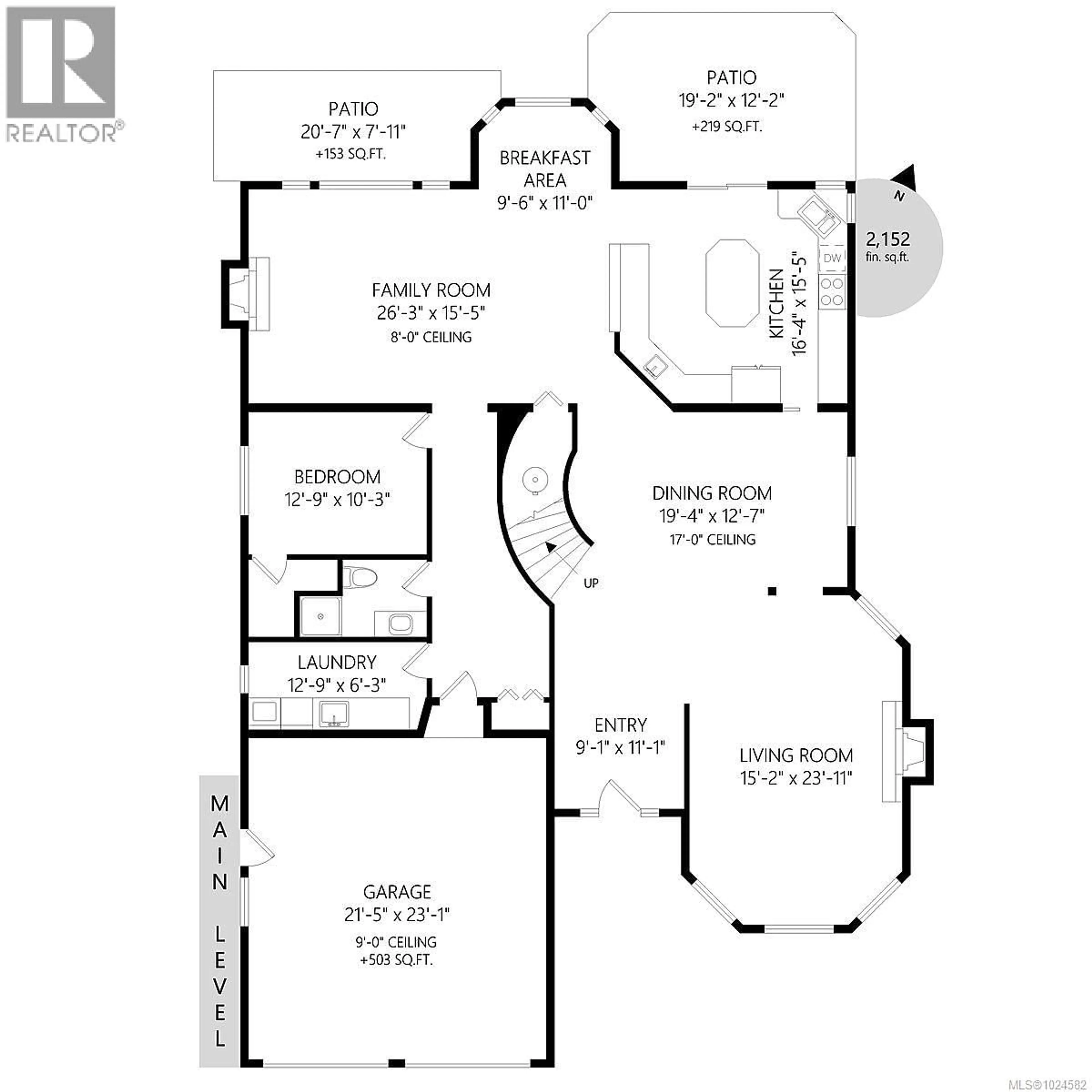 Floor plan for 812 DALEWOOD LANE, Saanich British Columbia V8X5G6