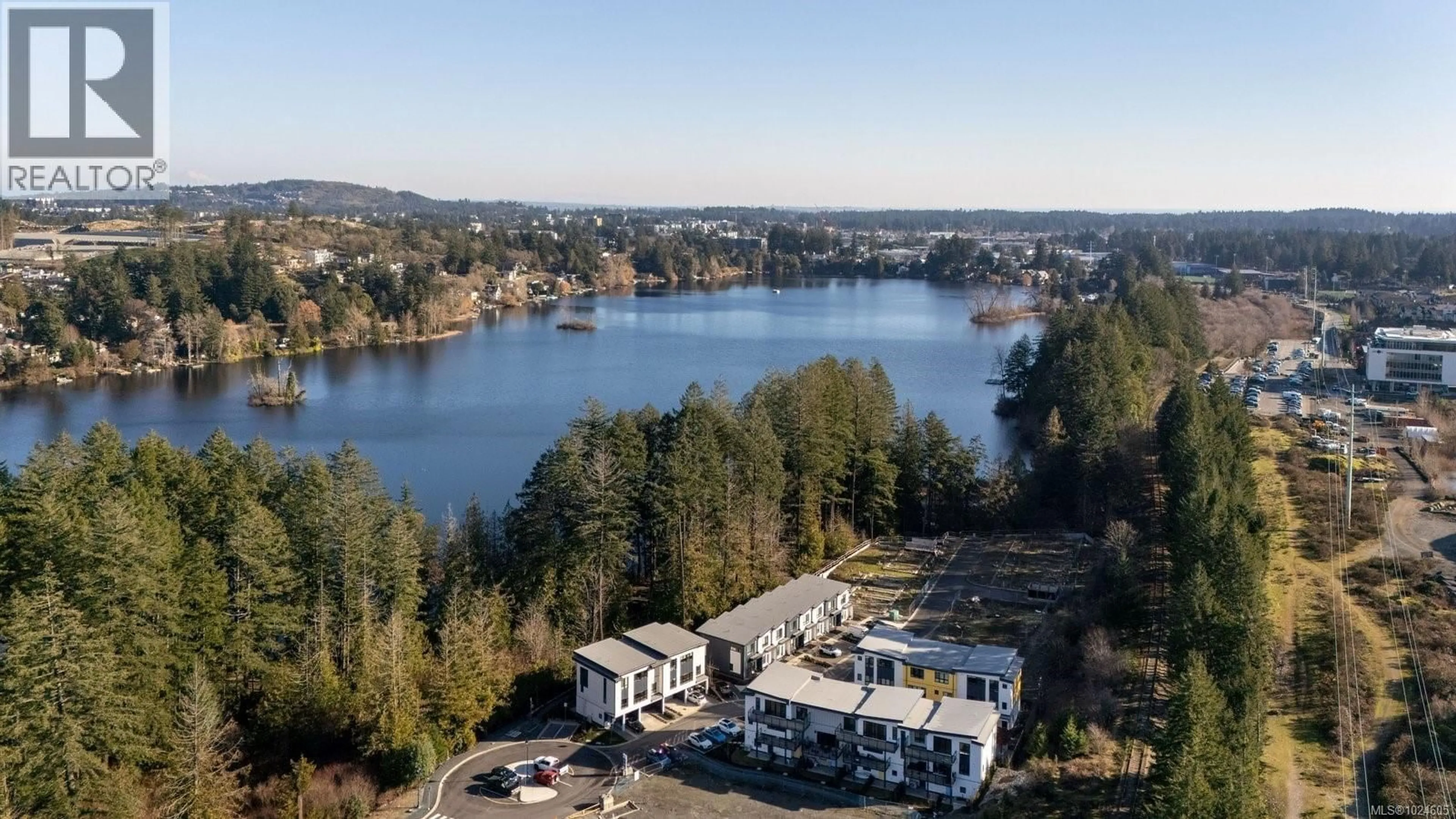 A pic from outside/outdoor area/front of a property/back of a property/a pic from drone, water/lake/river/ocean view for 2827 CASTER PLACE, Langford British Columbia V9B7B8