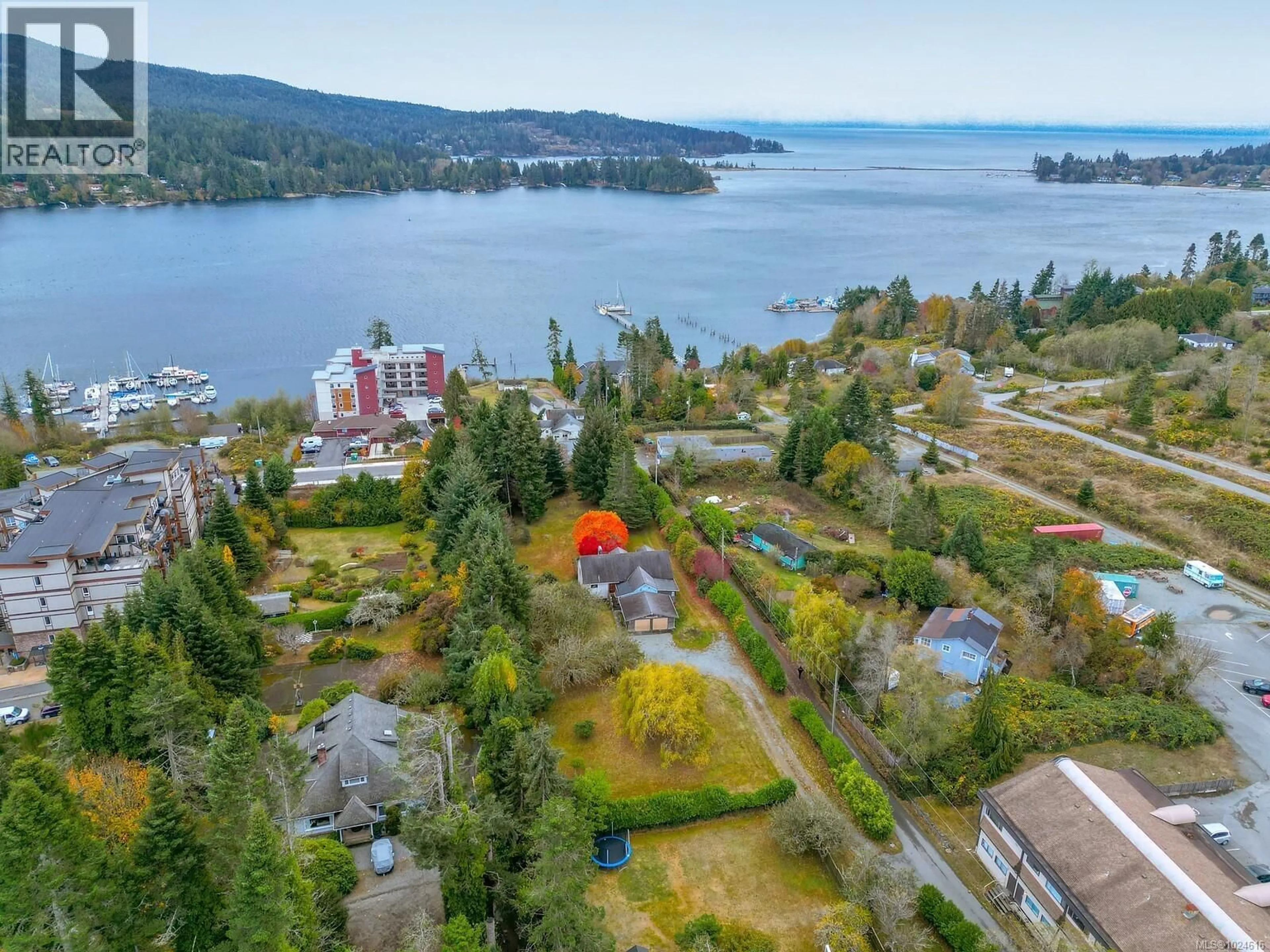 A pic from outside/outdoor area/front of a property/back of a property/a pic from drone, water/lake/river/ocean view for 6613 SOOKE ROAD, Sooke British Columbia V9Z0A7