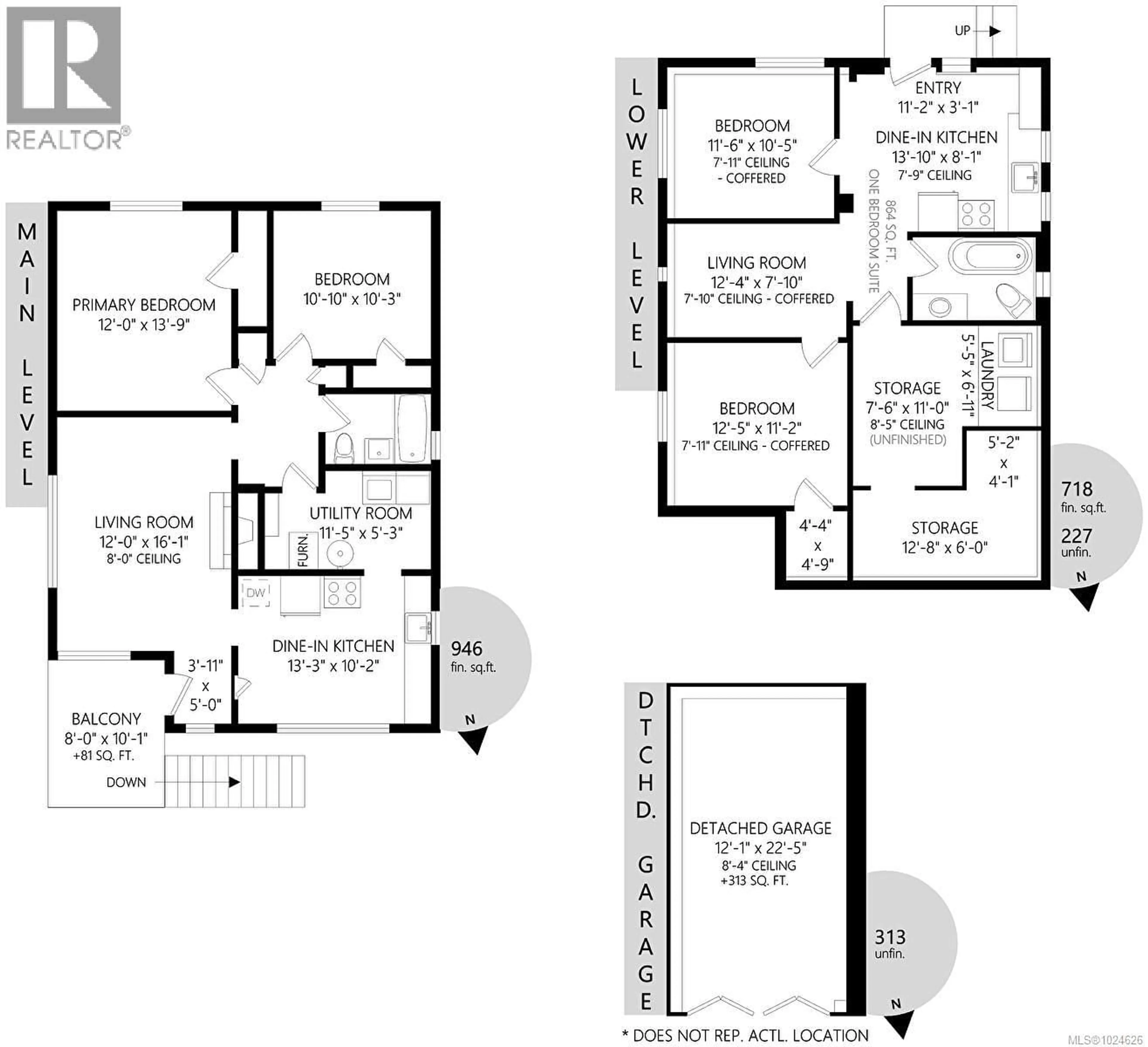 Floor plan for 1645 HAULTAIN STREET, Victoria British Columbia V8R2K8