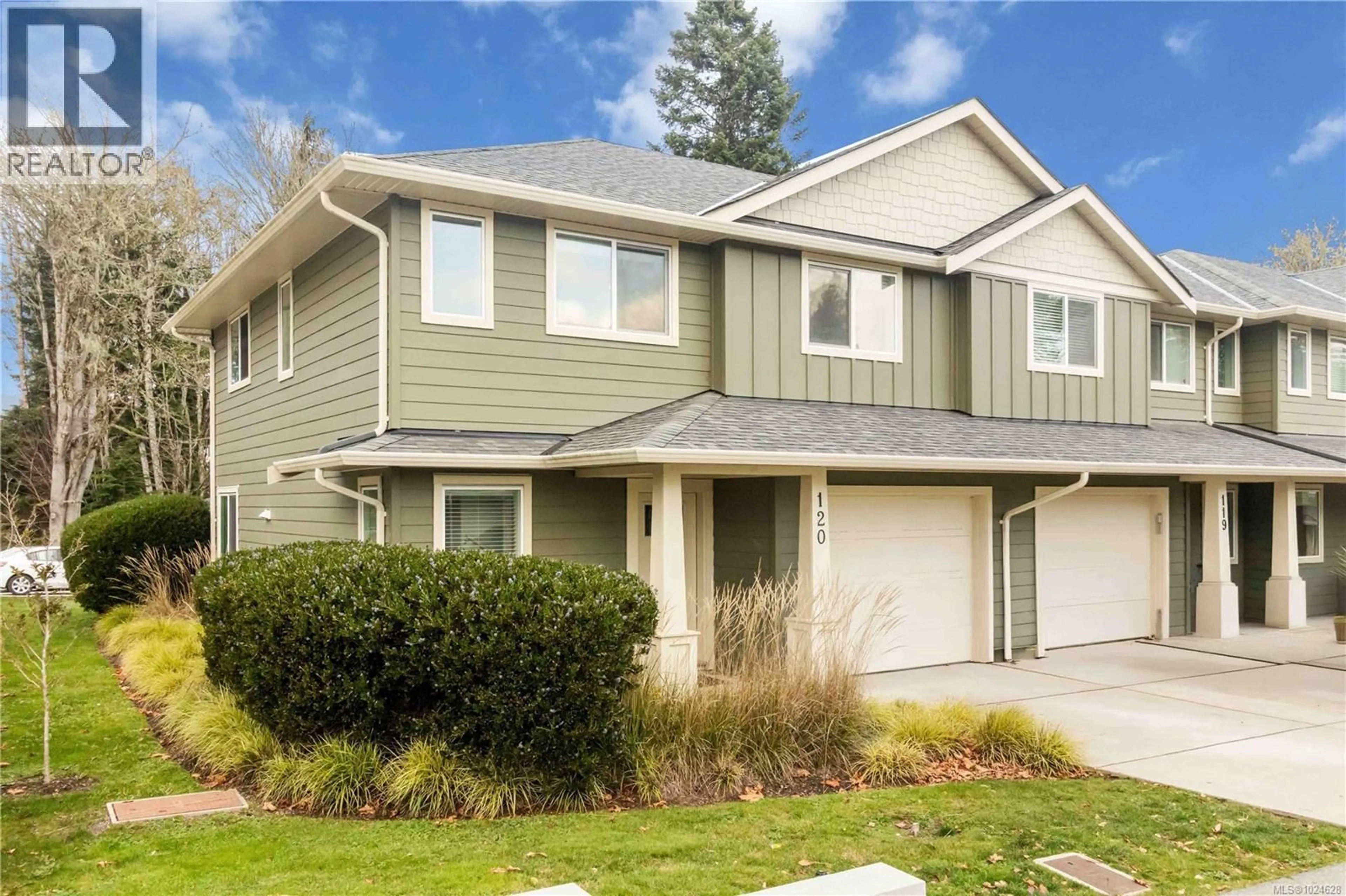 Home with vinyl exterior material, street for 120 - 2117 CHARTERS ROAD, Sooke British Columbia V9Z0Y9