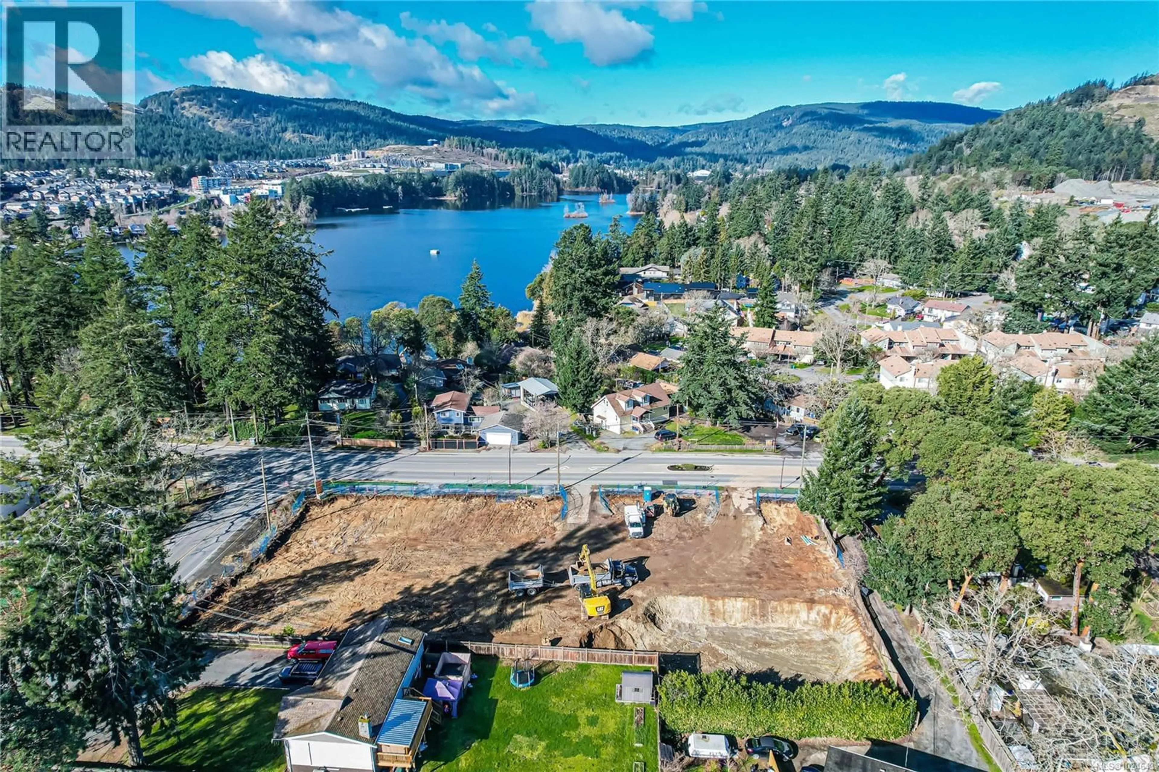 A pic from outside/outdoor area/front of a property/back of a property/a pic from drone, water/lake/river/ocean view for 207 - 2881 LEIGH ROAD, Langford British Columbia V9B4G5