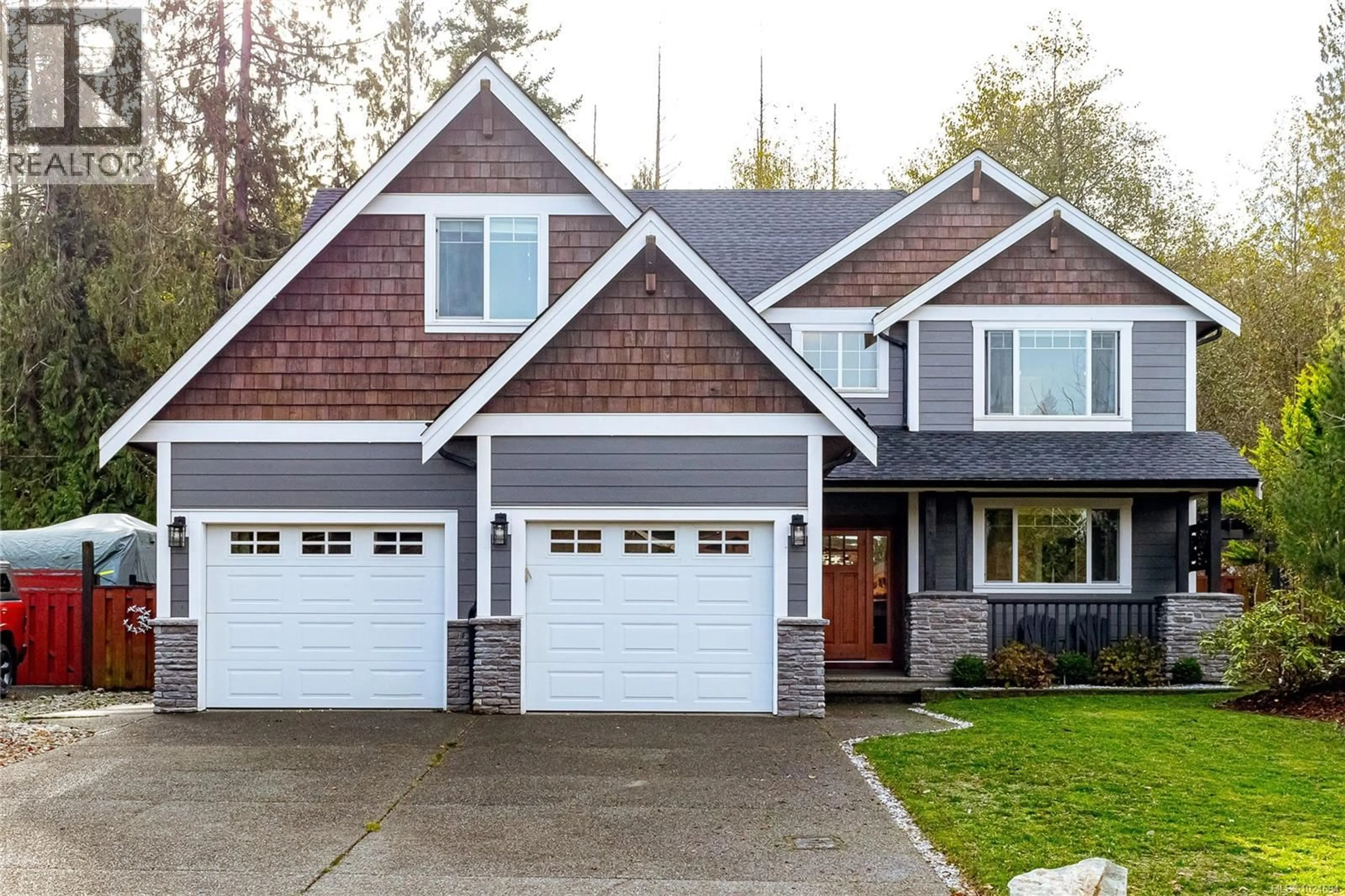 Home with vinyl exterior material, street for 898 BUCKTAIL ROAD, Mill Bay British Columbia V0R2P1