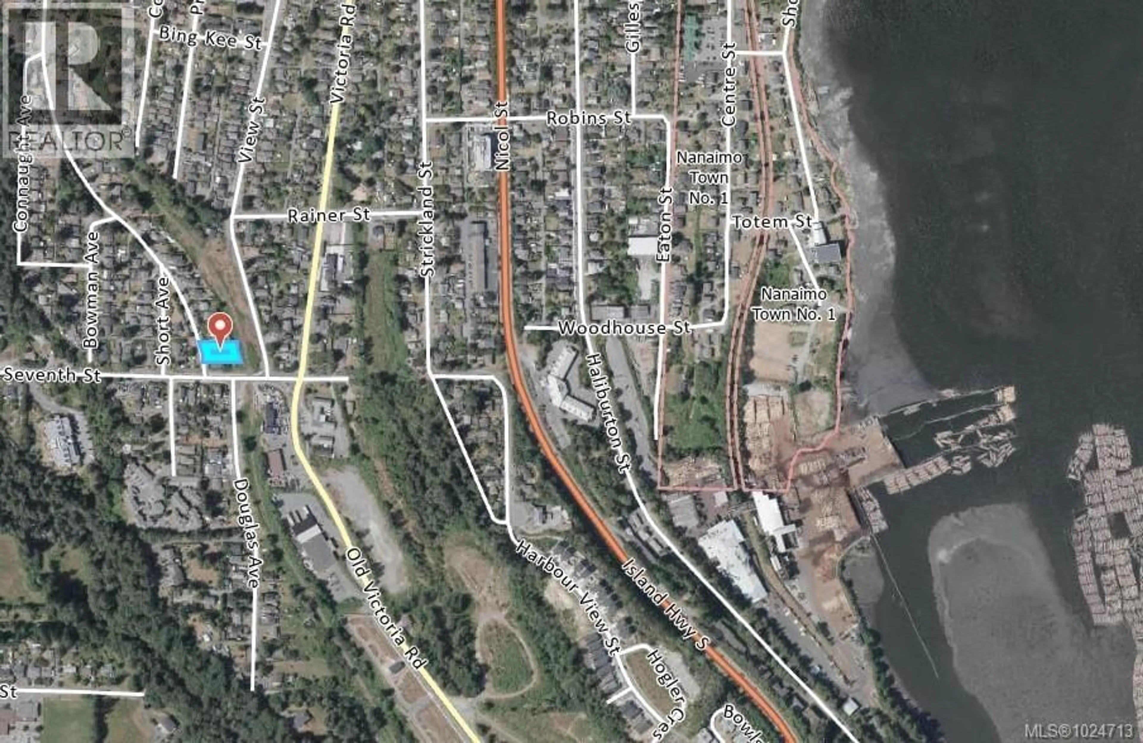 Picture of a map for 774 RAILWAY AVENUE, Nanaimo British Columbia V9R4L2