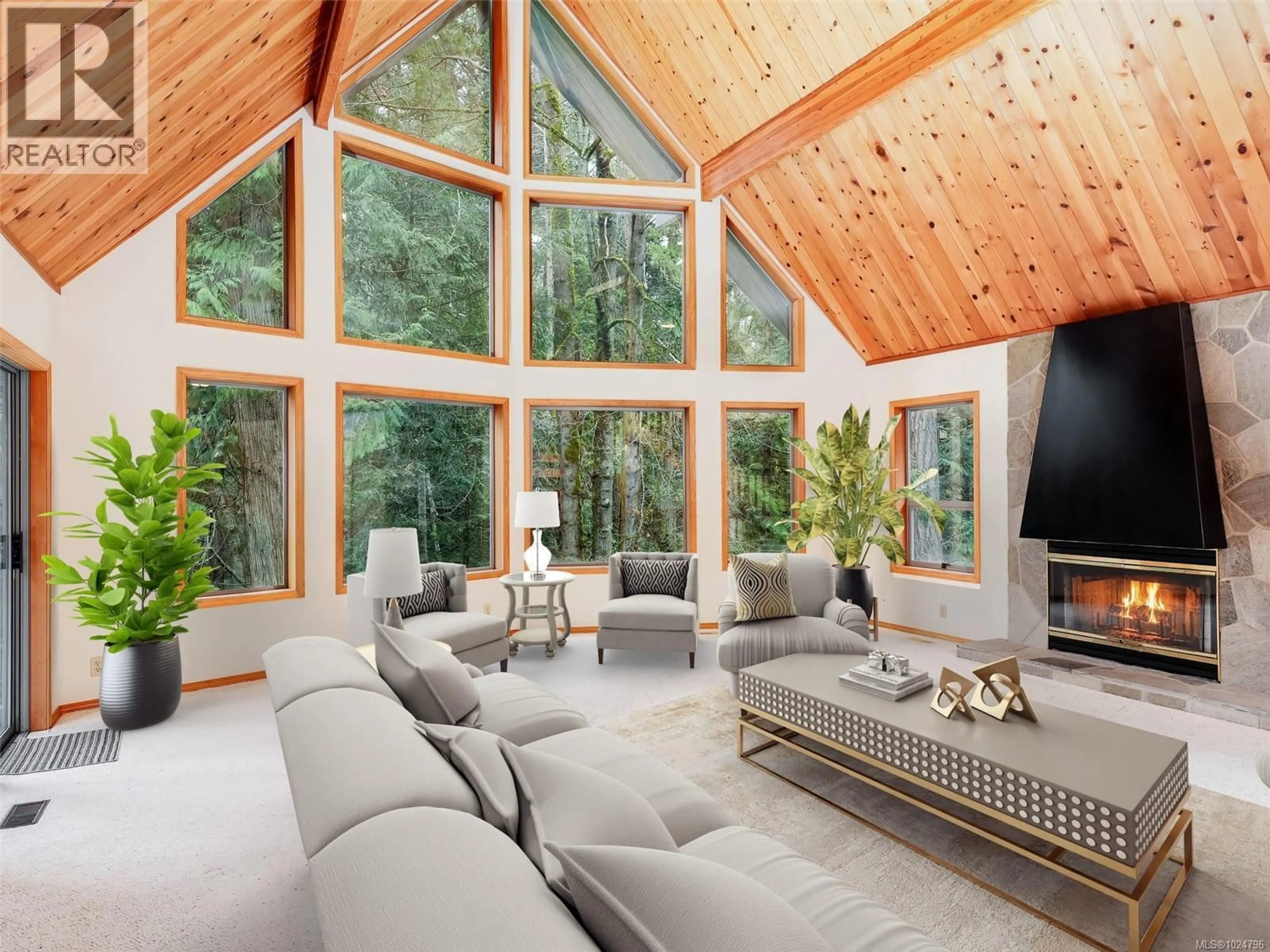 Living room with furniture, unknown for 1829 LANDS END ROAD, North Saanich British Columbia V8L5J2