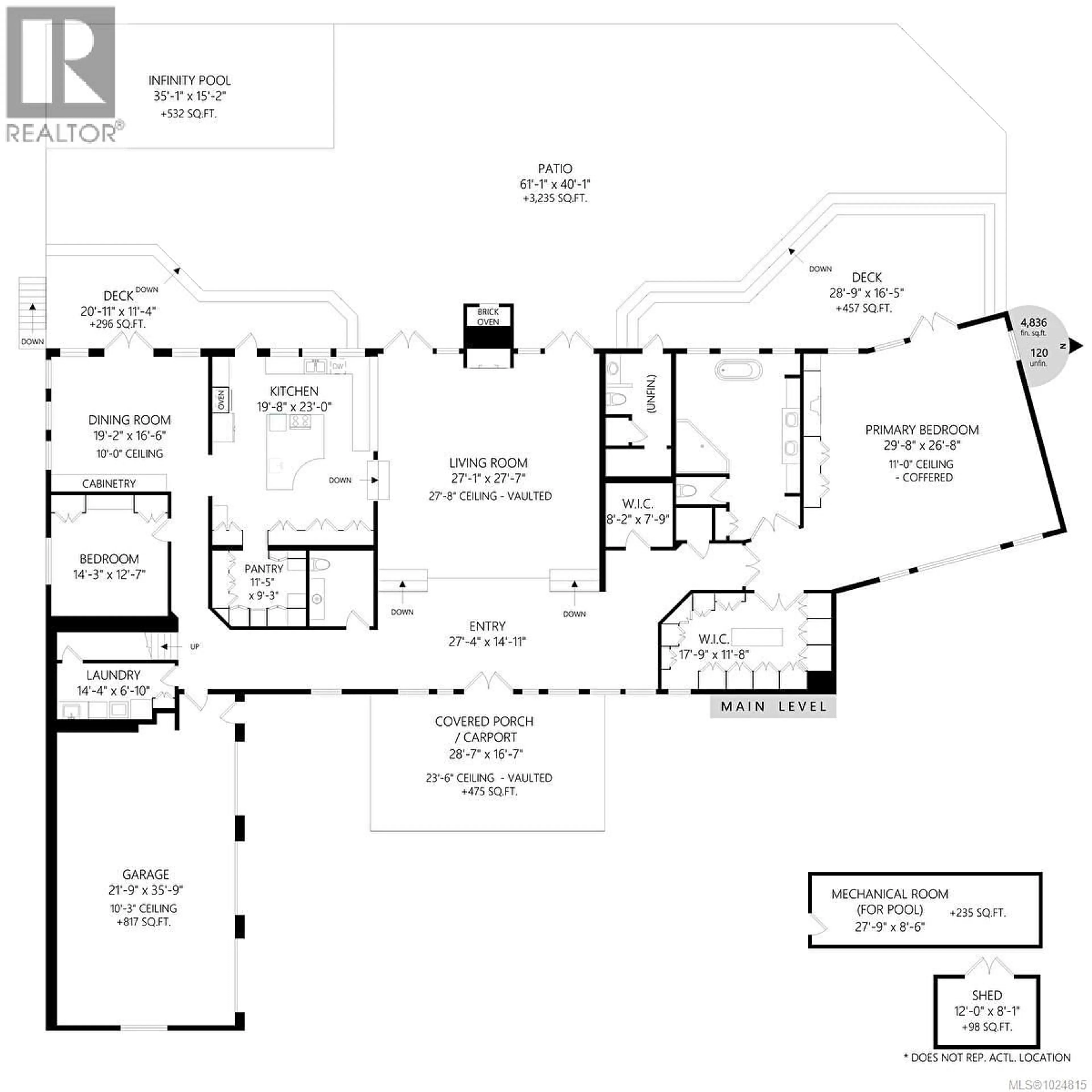 Floor plan for 1 - 6222 LOWER CHIPPEWA ROAD, Duncan British Columbia V9L5P8