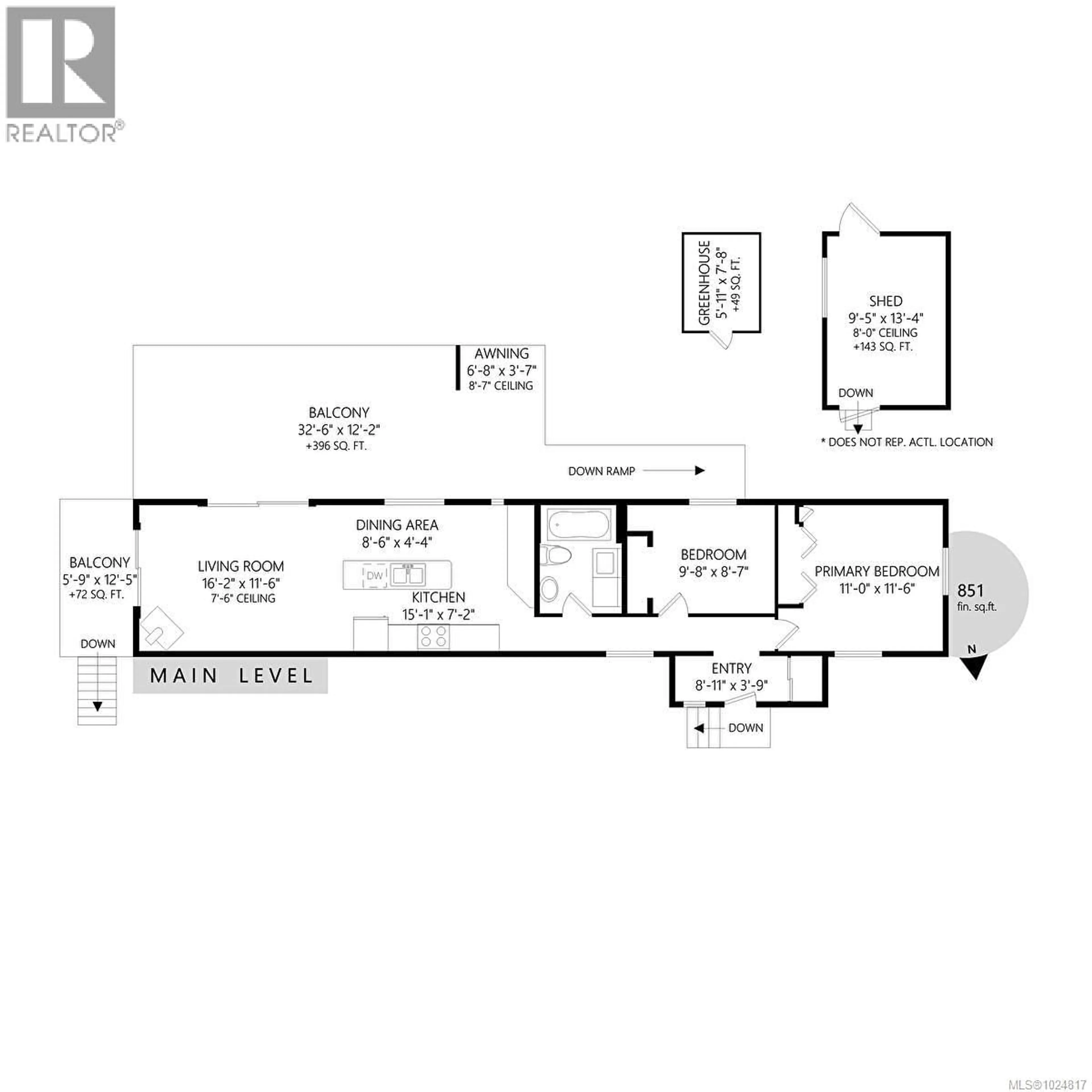 Floor plan for 125 - 1120 SHAWNIGAN-MILL BAY ROAD, Mill Bay British Columbia V8H1G8