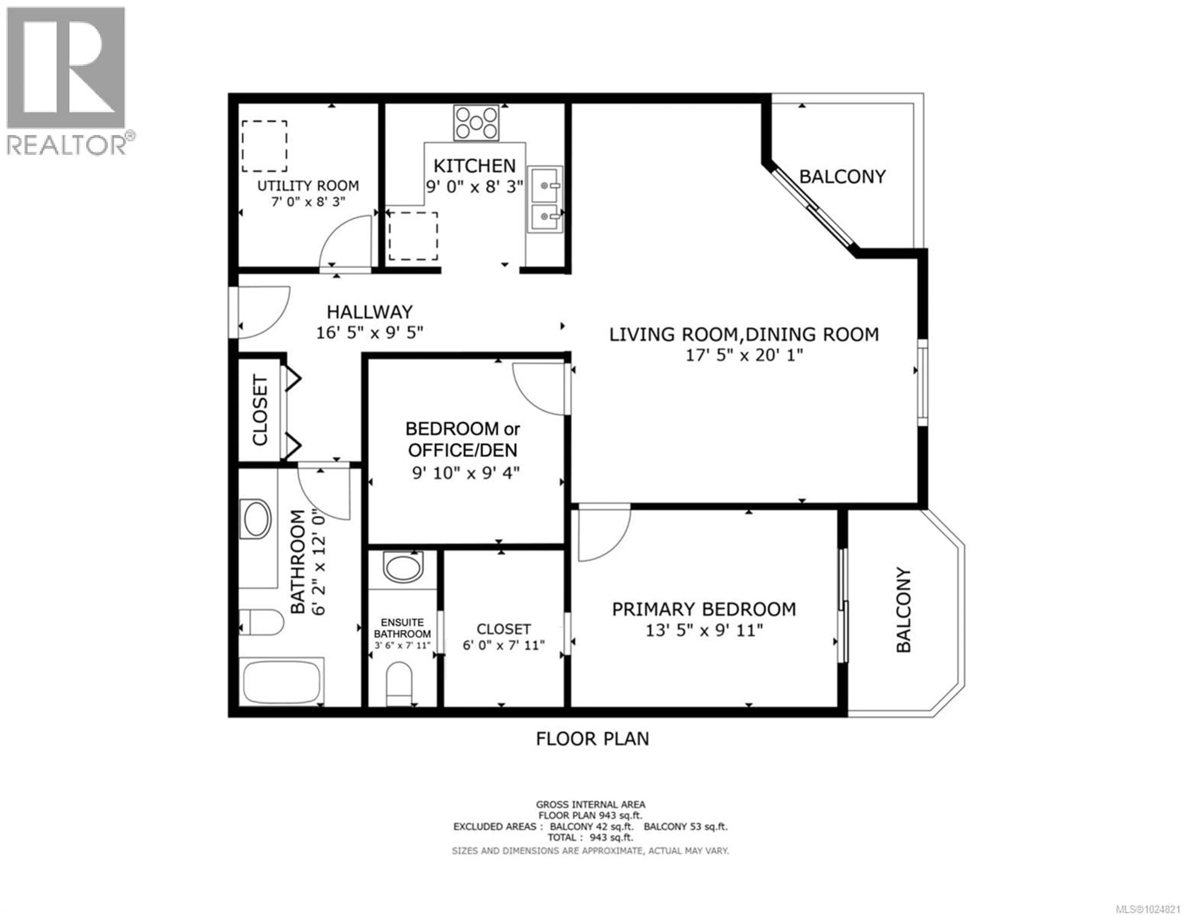 Floor plan for 302 - 1694 CEDAR HILL CROSS ROAD, Saanich British Columbia V8P2P7