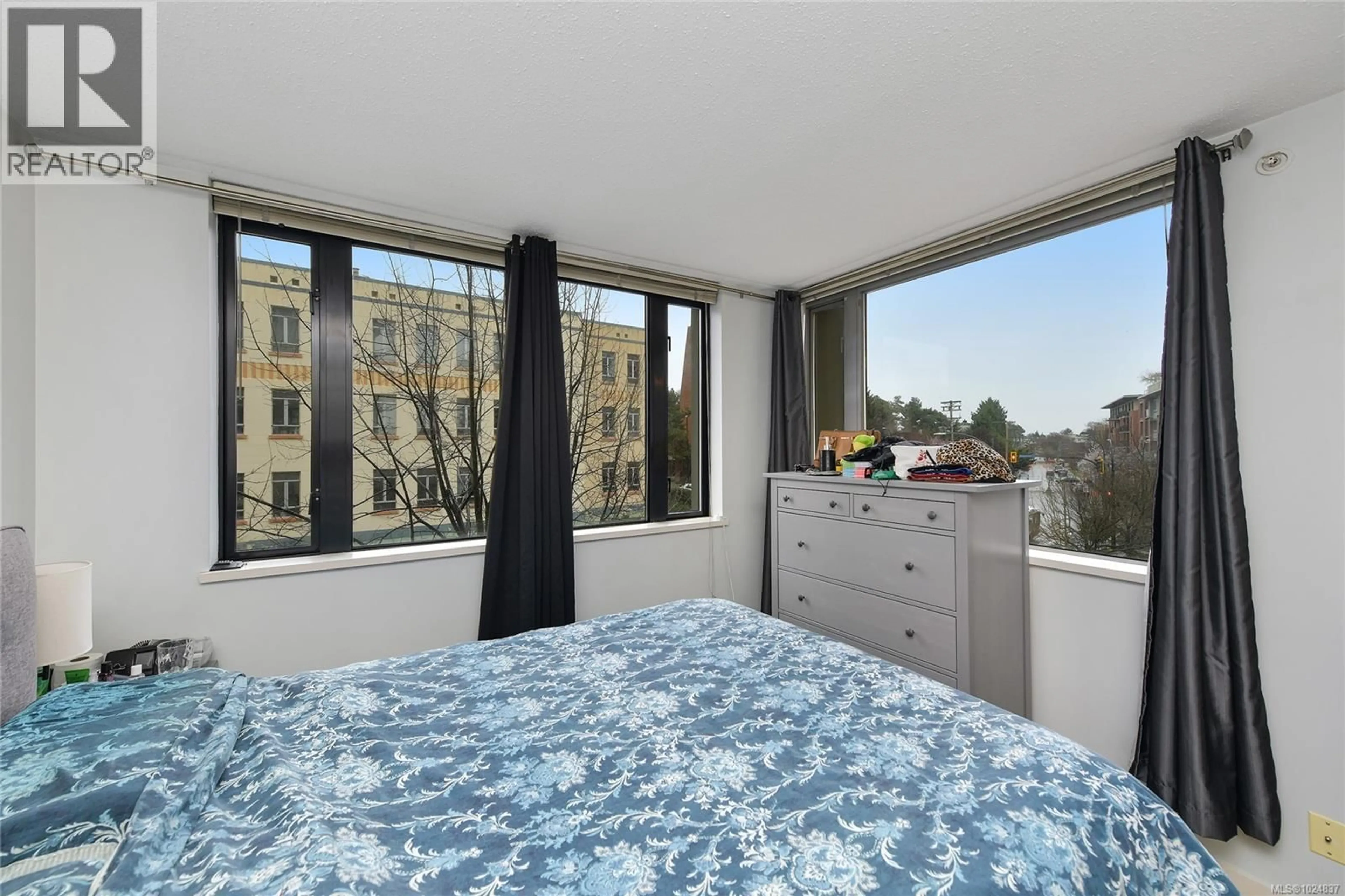 Bedroom with bed, unknown for 405 - 751 FAIRFIELD ROAD, Victoria British Columbia V8T1C8