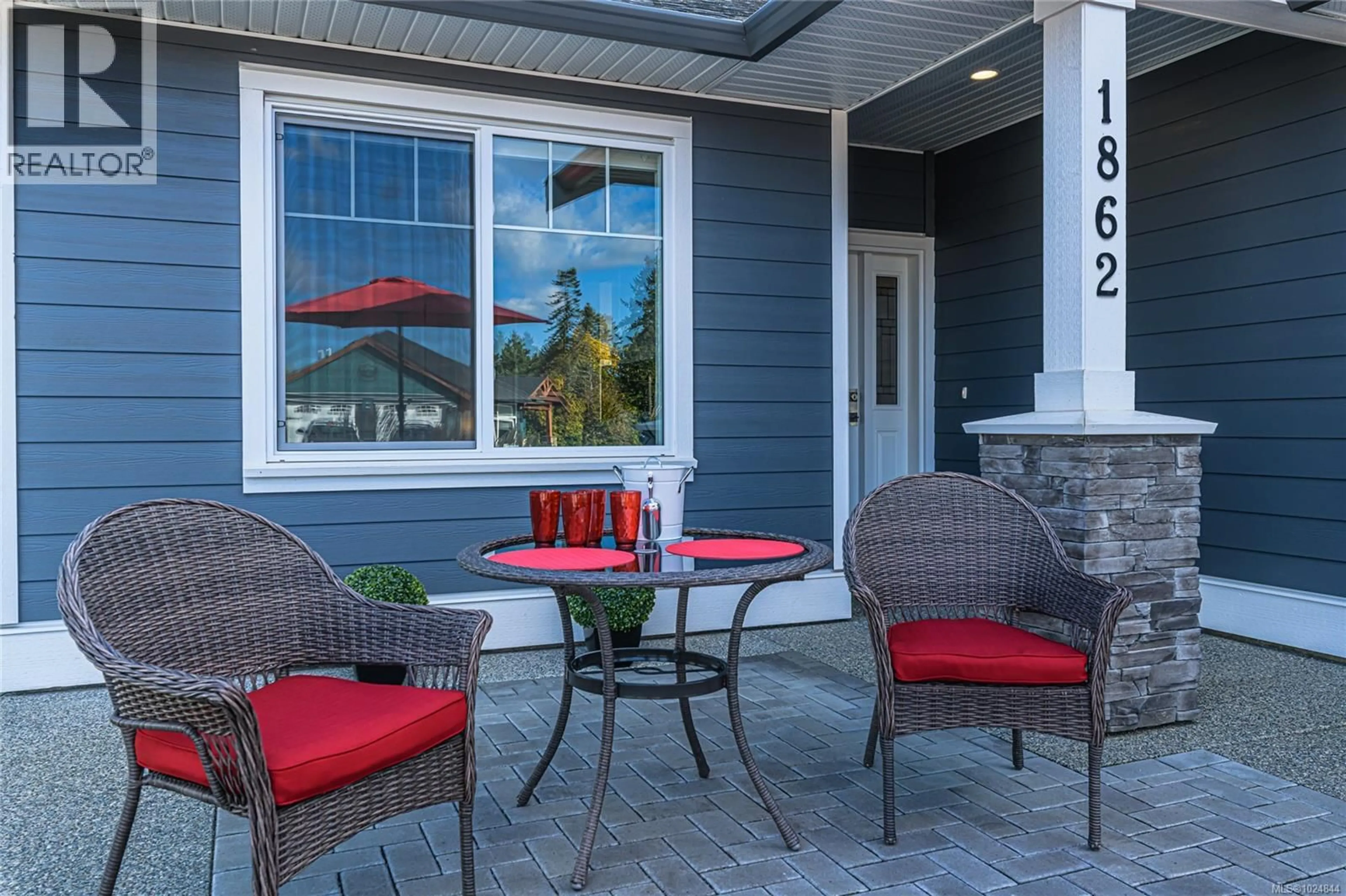 Patio, water/lake/river/ocean view for 1862 HARRIER ROAD, Cowichan Bay British Columbia V0R1N1