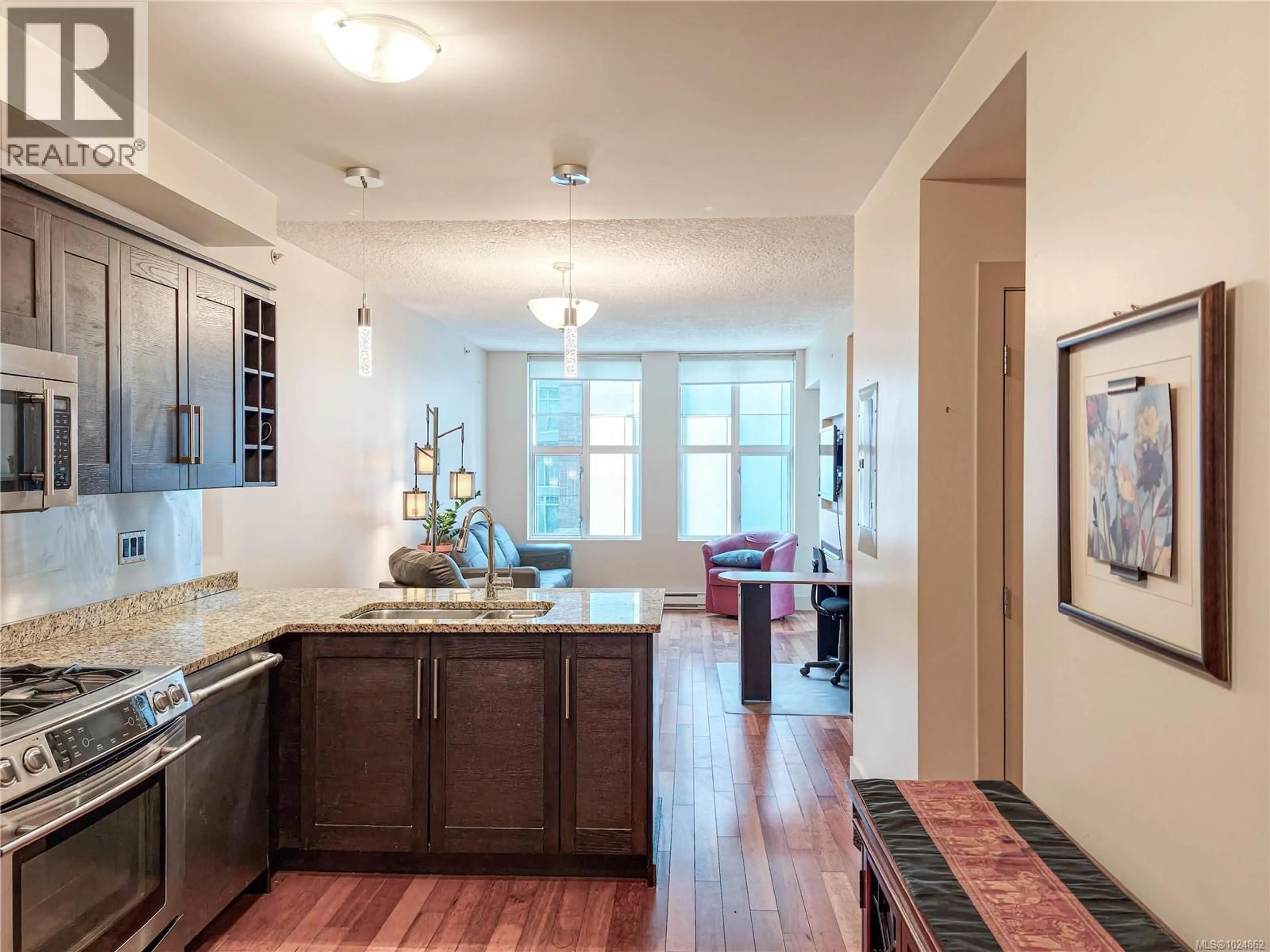 Open concept kitchen, unknown for N503 - 737 HUMBOLDT STREET, Victoria British Columbia V8W1B1