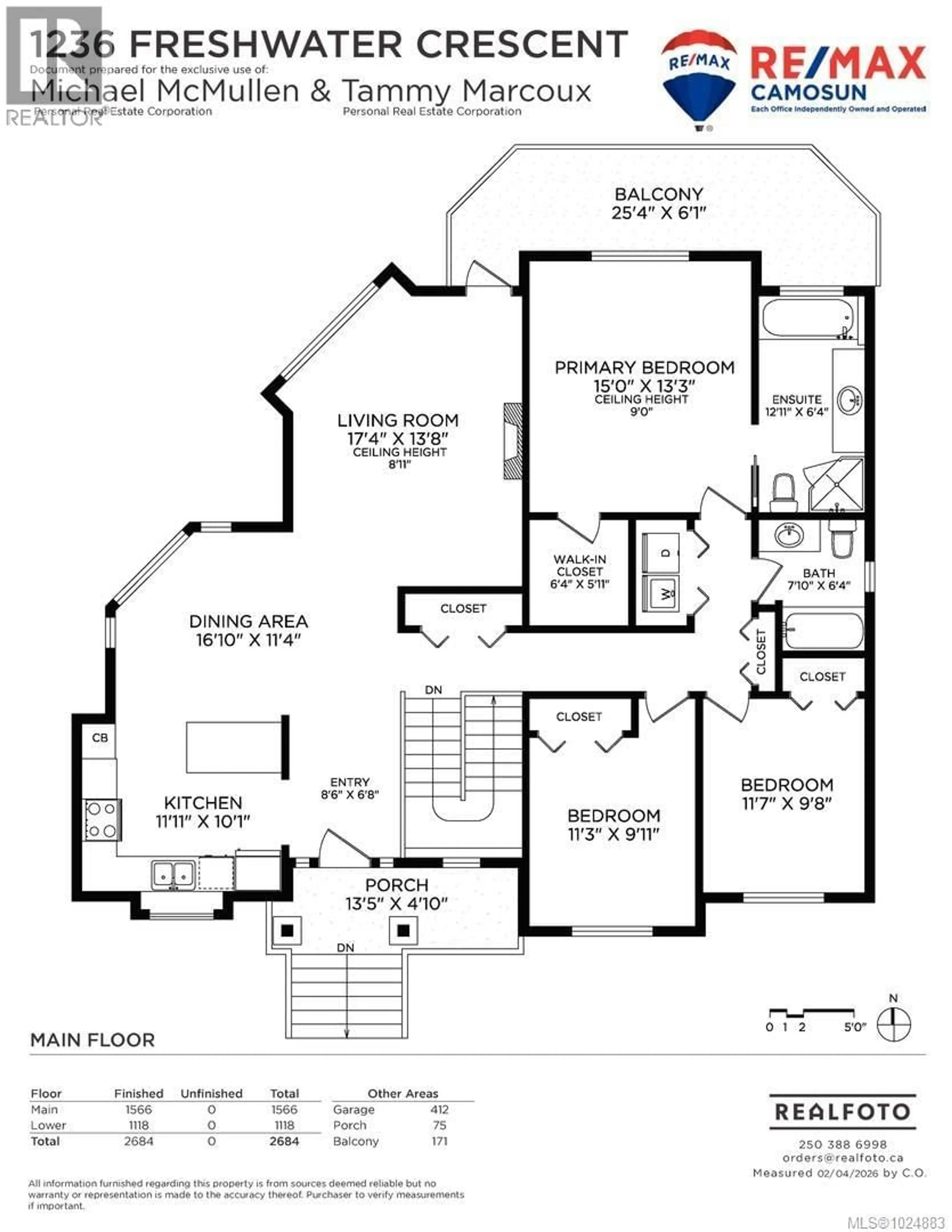 Floor plan for 1236 FRESHWATER CRESCENT, Langford British Columbia V9B0L9