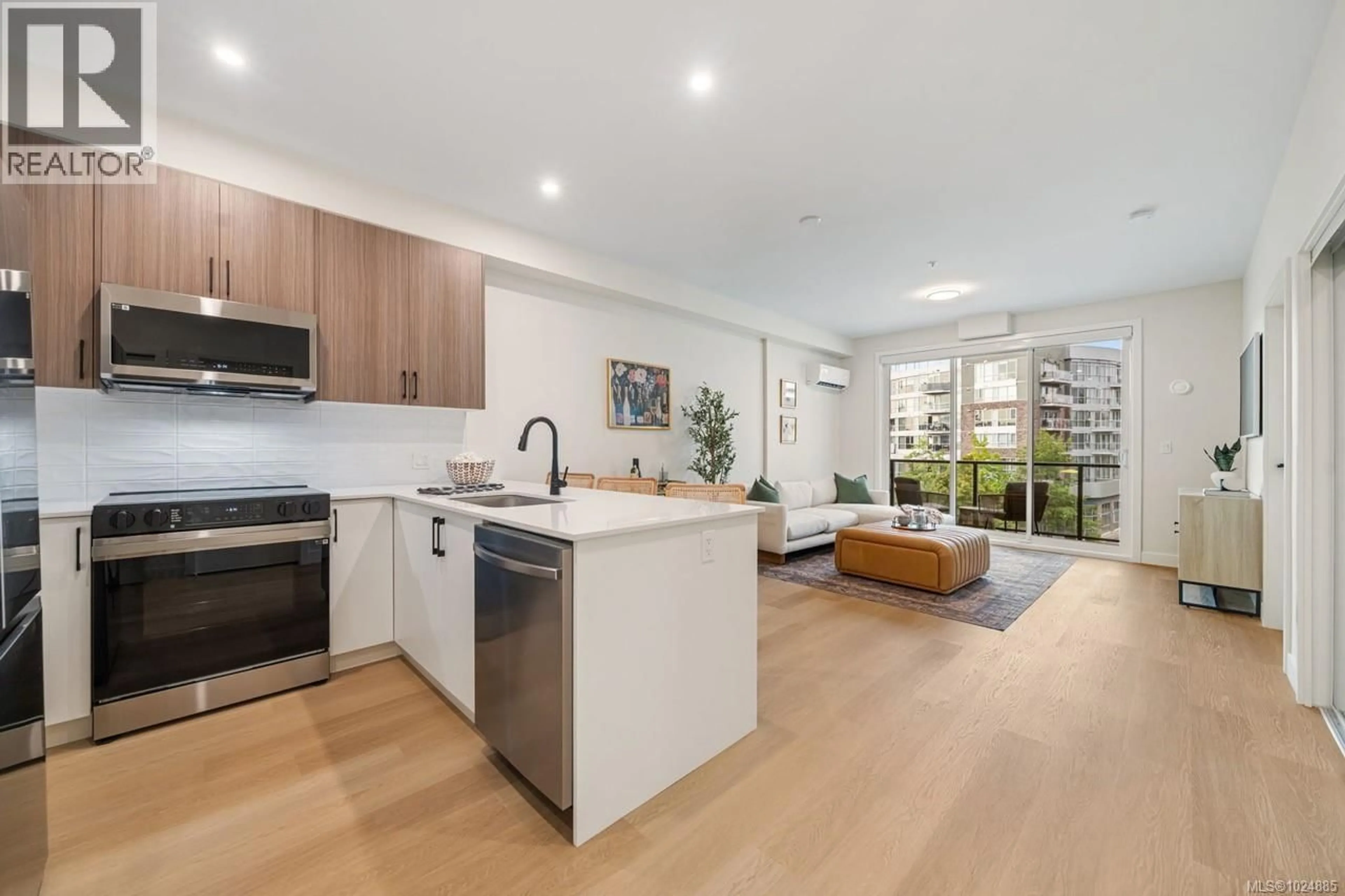 Open concept kitchen, unknown for 408 - 2770 WINSTER ROAD, Langford British Columbia V0B7C7