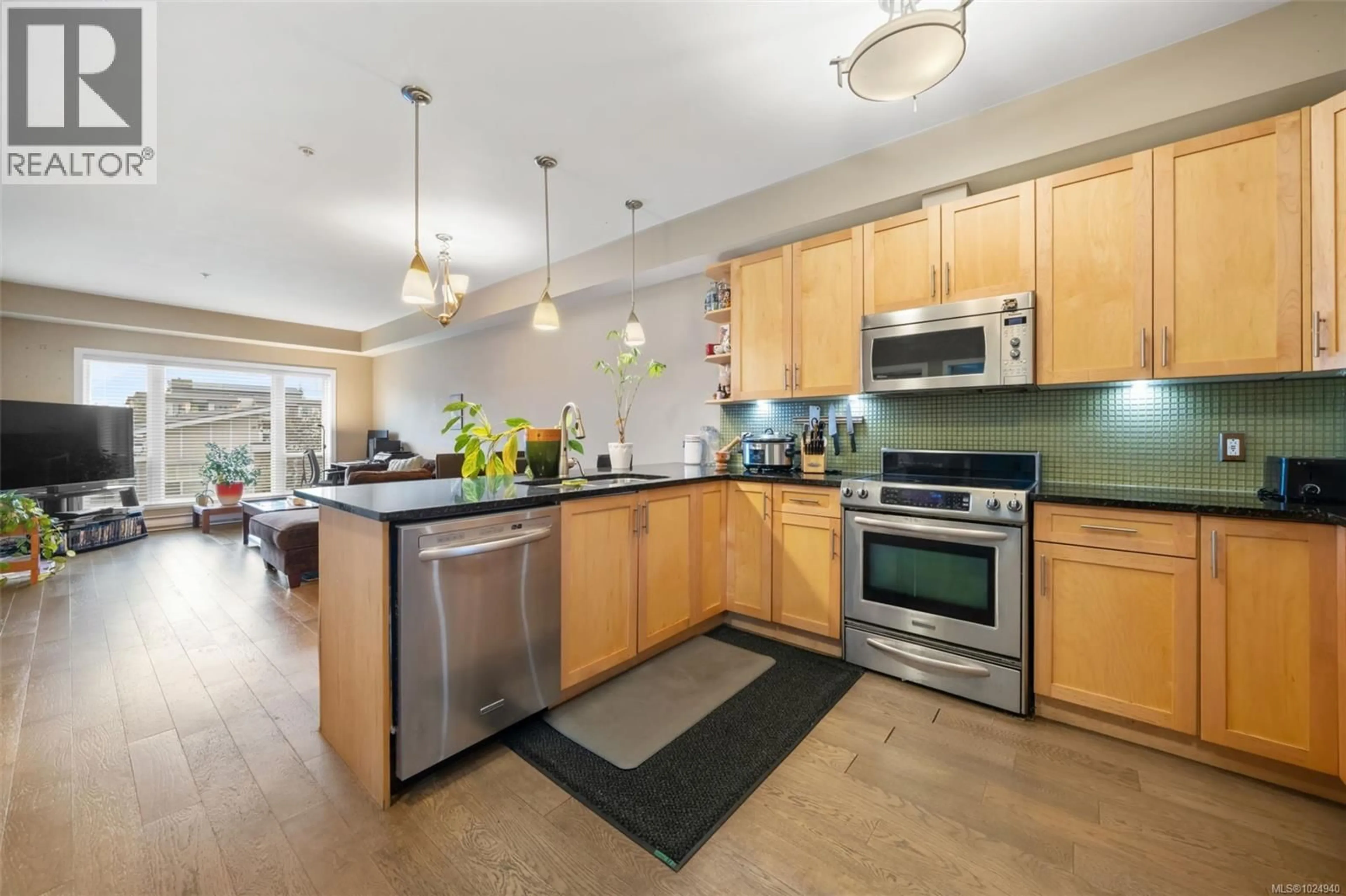Open concept kitchen, unknown for 201 - 866 BROCK AVENUE, Langford British Columbia V9B0H2