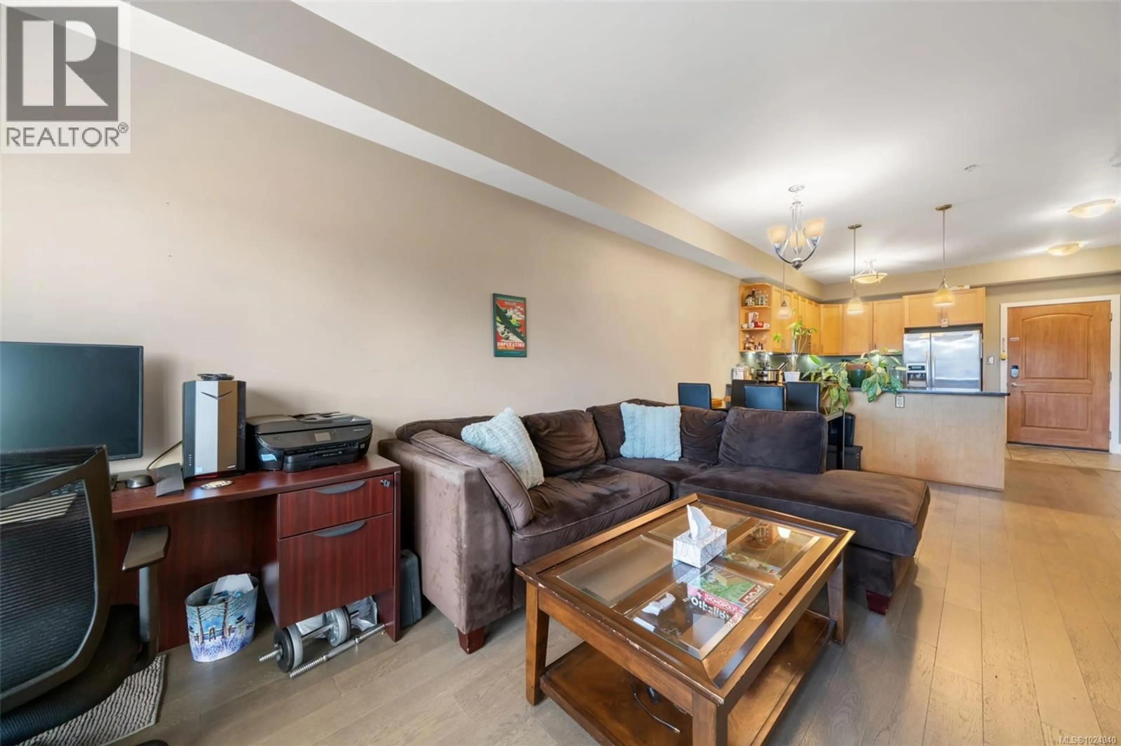 Living room with furniture, unknown for 201 - 866 BROCK AVENUE, Langford British Columbia V9B0H2