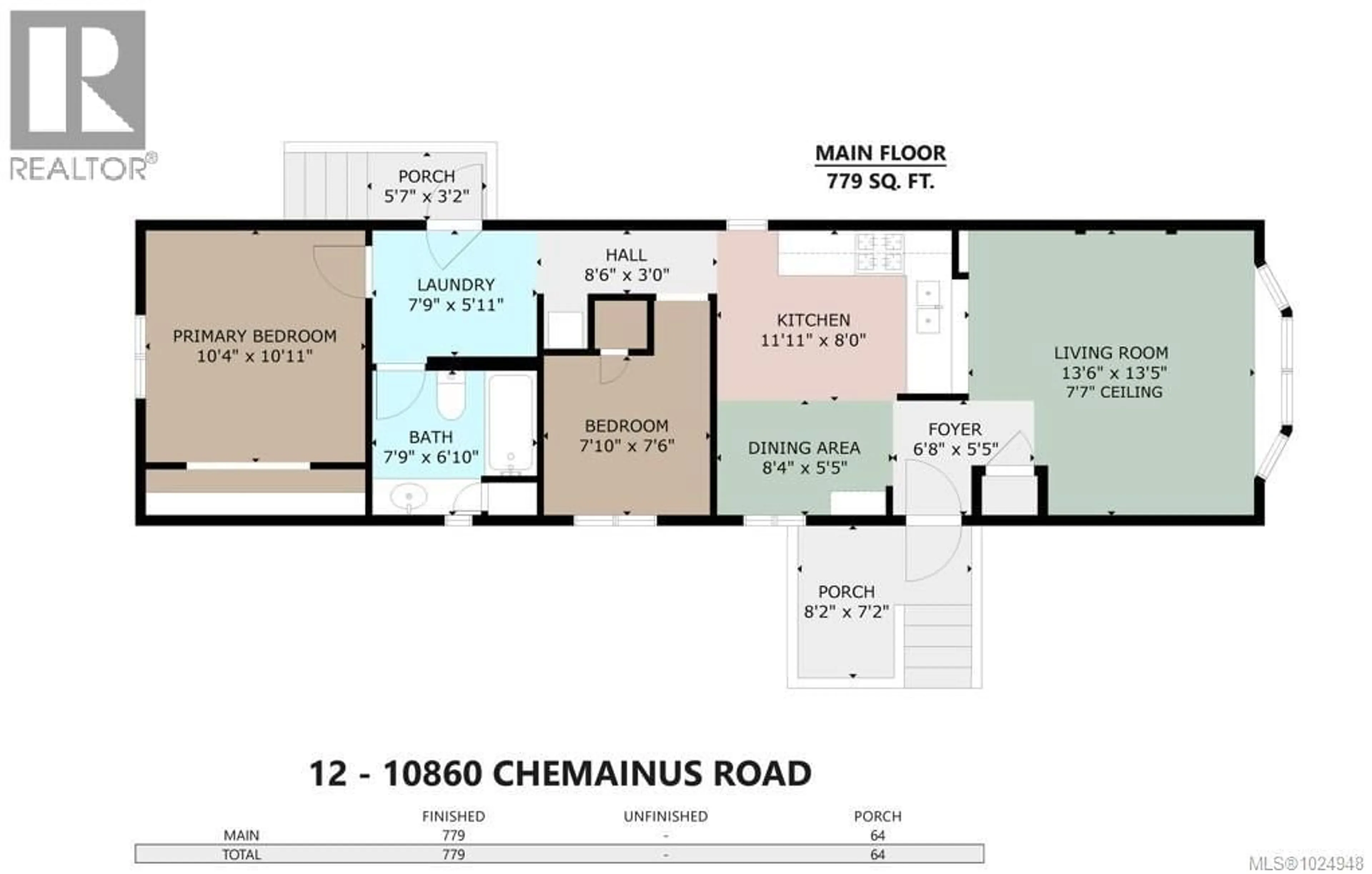 Floor plan for 12 - 10860 CHEMAINUS ROAD, Saltair British Columbia V9G2A4