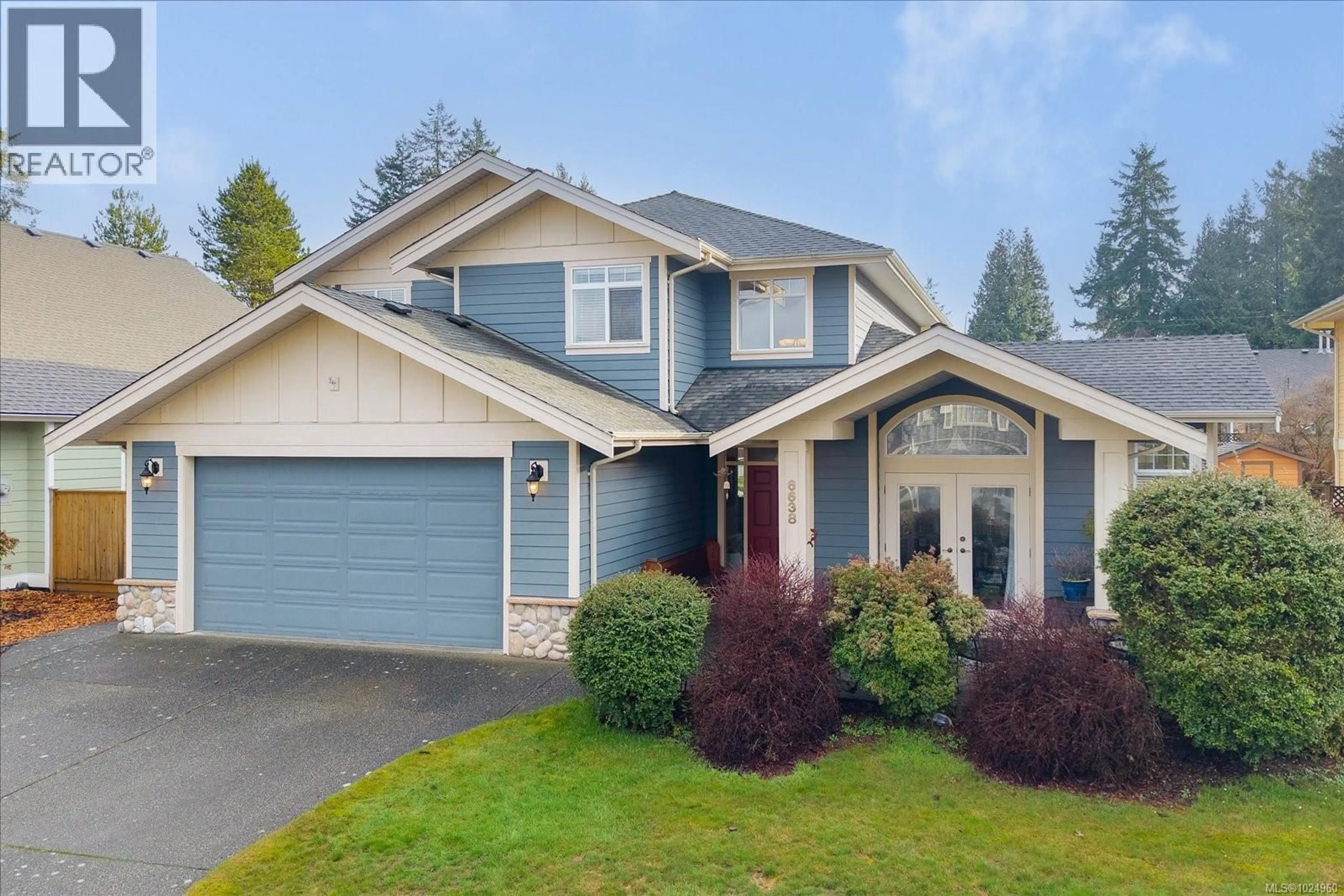 Home with vinyl exterior material, street for 6638 KESTREL CRESCENT, Nanaimo British Columbia V9V1V9
