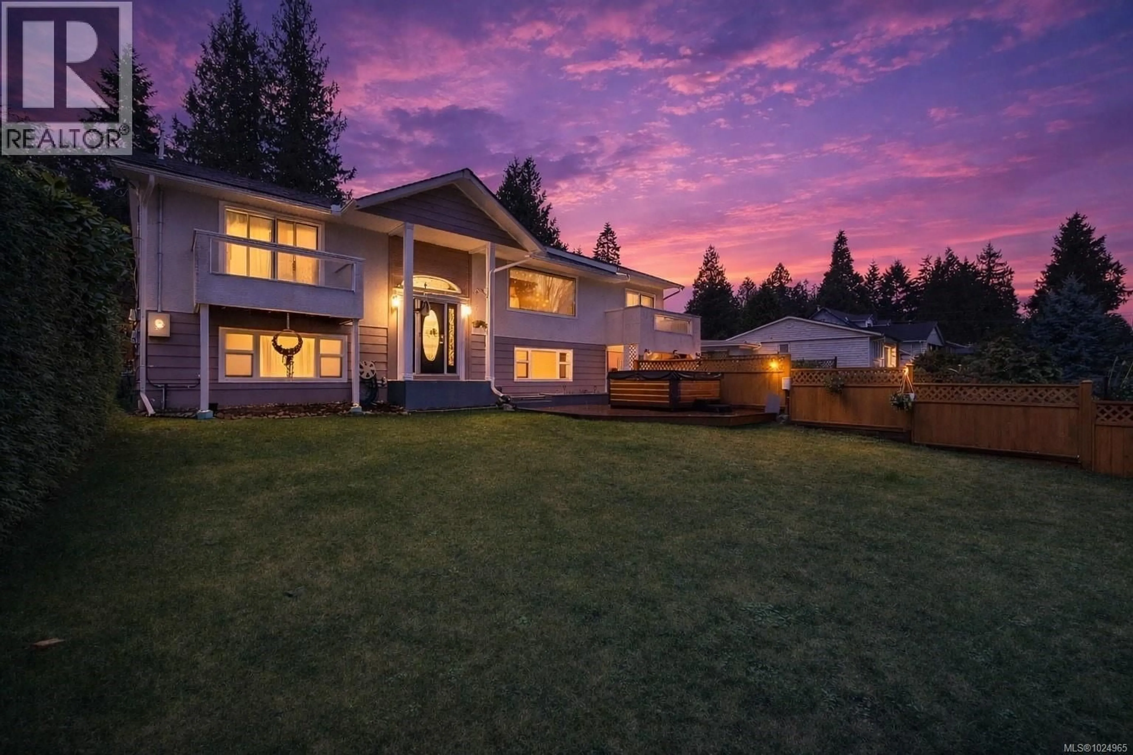 A pic from outside/outdoor area/front of a property/back of a property/a pic from drone, mountain view for 6081 PARKWAY DRIVE, Nanaimo British Columbia V9V1G2