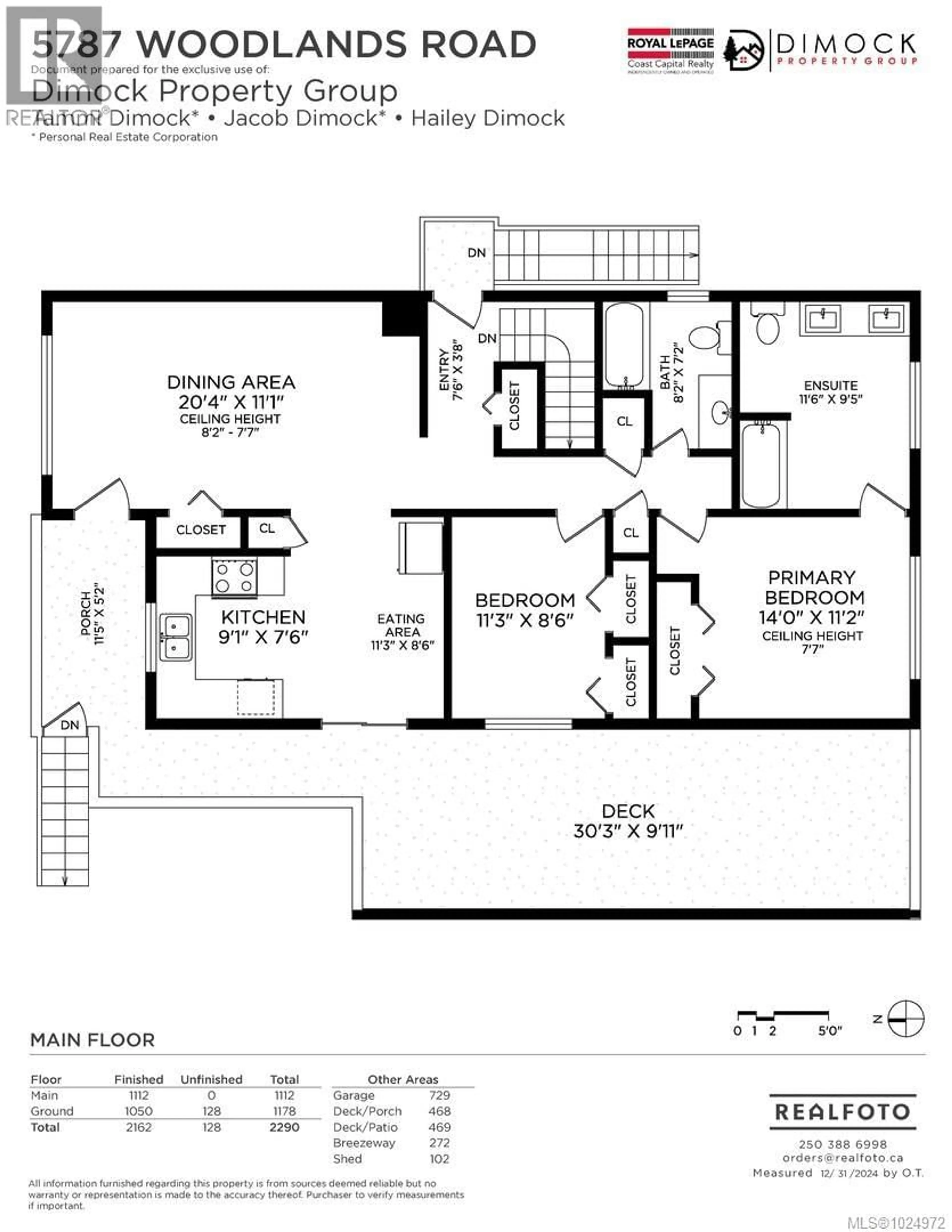 Floor plan for 5787 WOODLANDS ROAD, Sooke British Columbia V9Z0G4