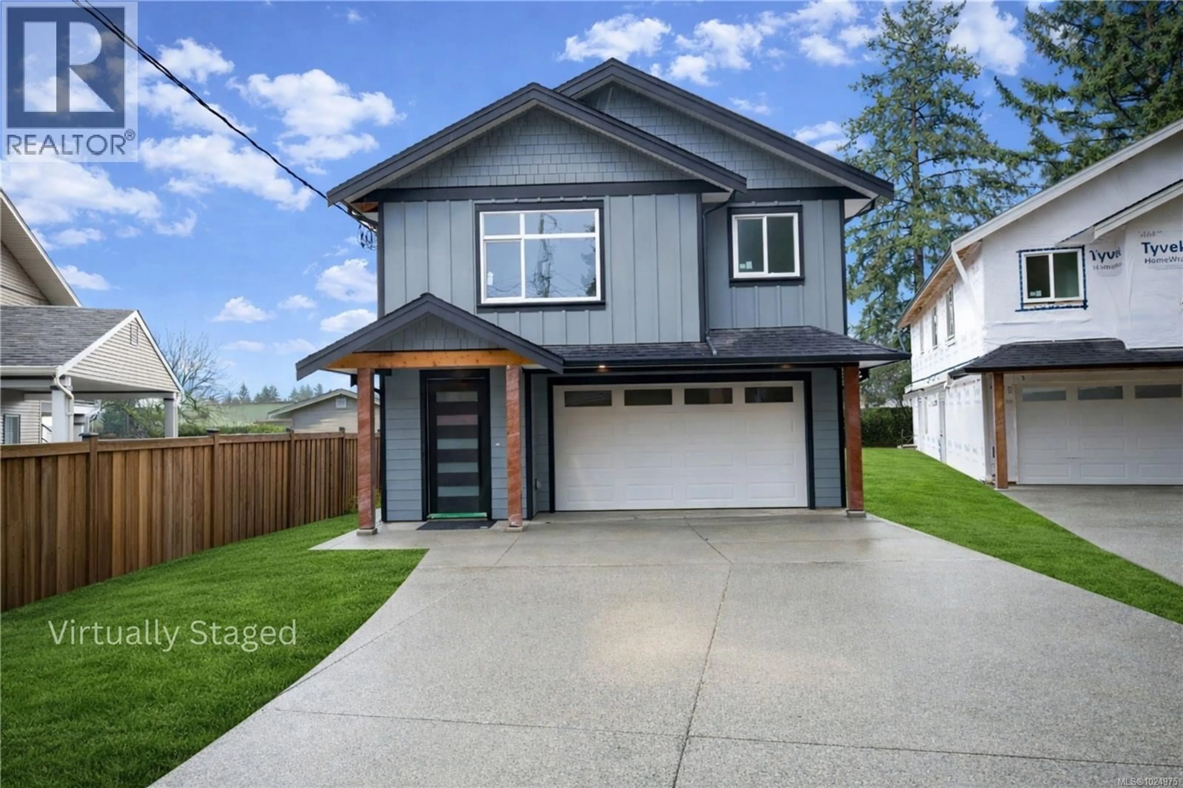 Home with vinyl exterior material, street for 416 DIAMOND BOULEVARD, Nanaimo British Columbia V9T2R7