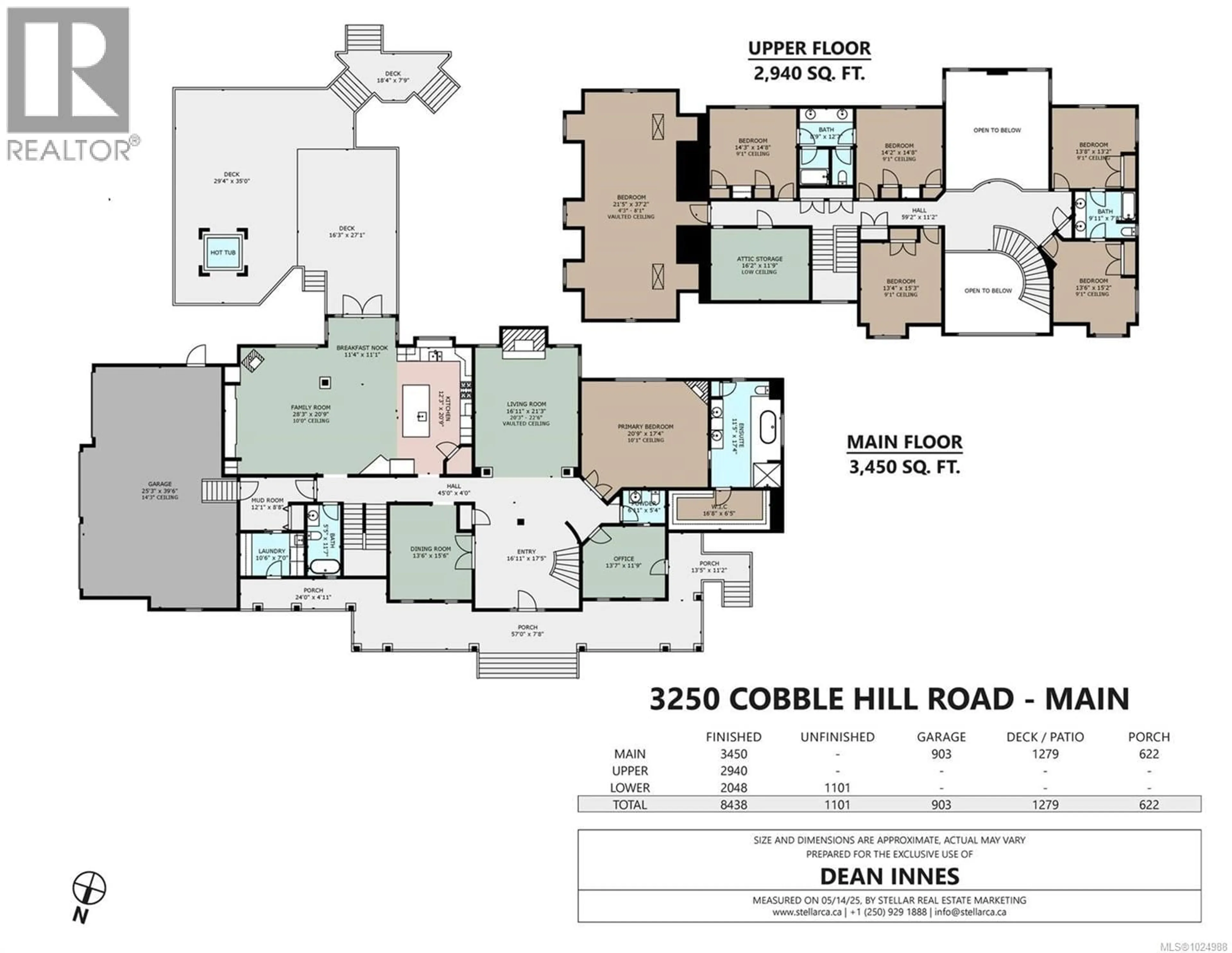 Floor plan for 3250 COBBLE HILL ROAD, Cobble Hill British Columbia V0R1L6