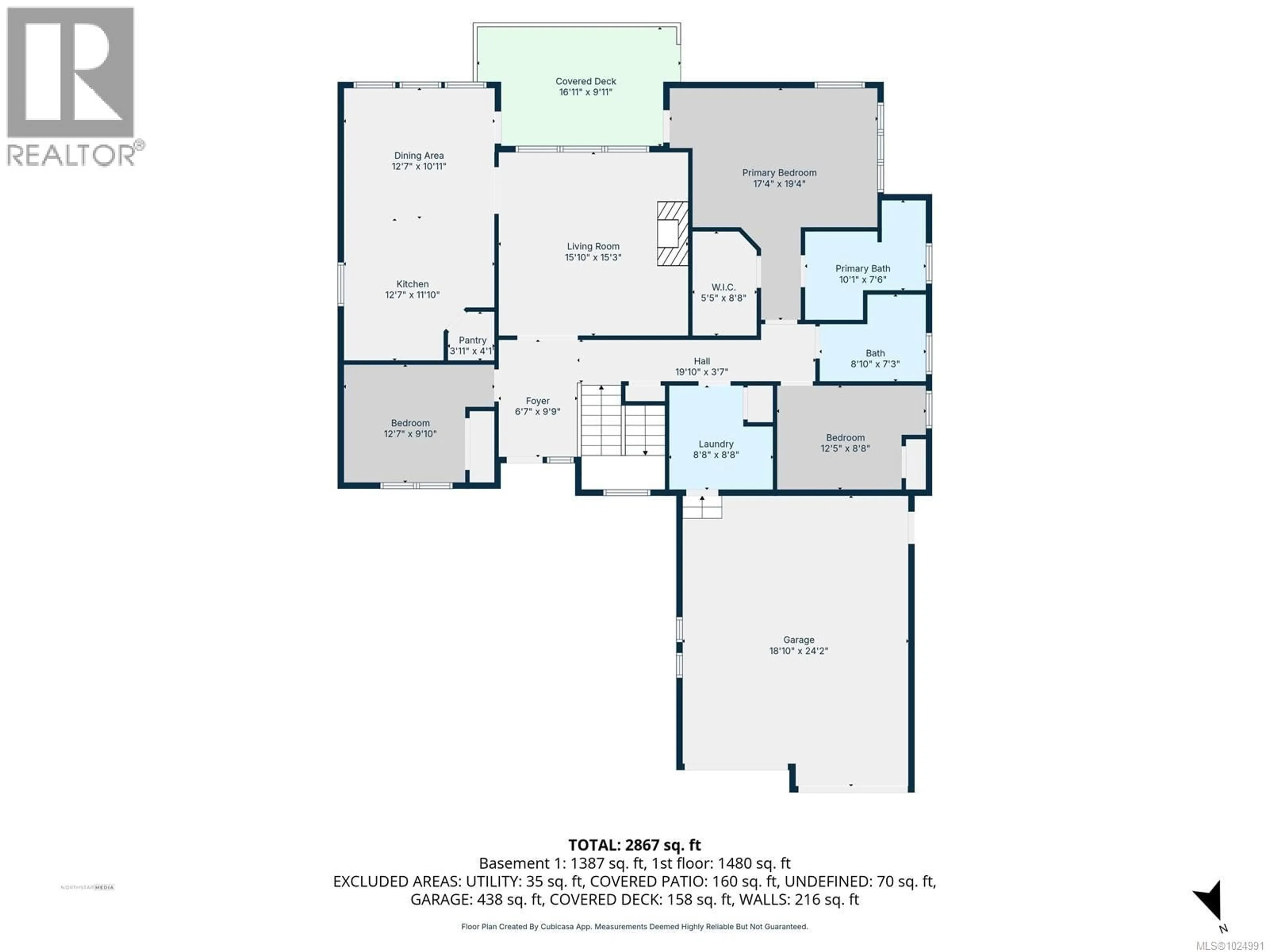 Floor plan for 497 POETS TRAIL DRIVE, Nanaimo British Columbia V9R7C5