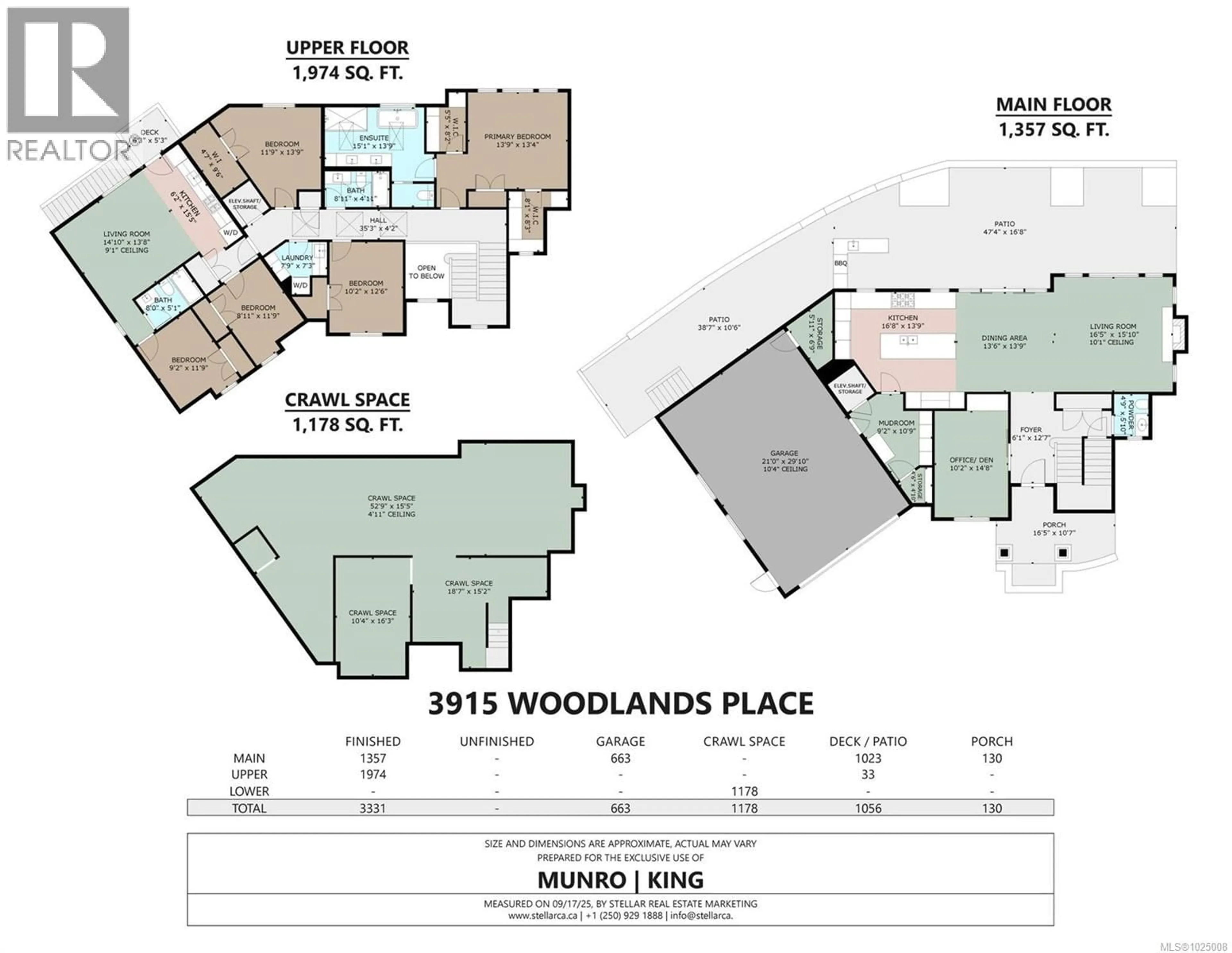 Floor plan for 3915 WOODLANDS PLACE, Saanich British Columbia V8N4J7