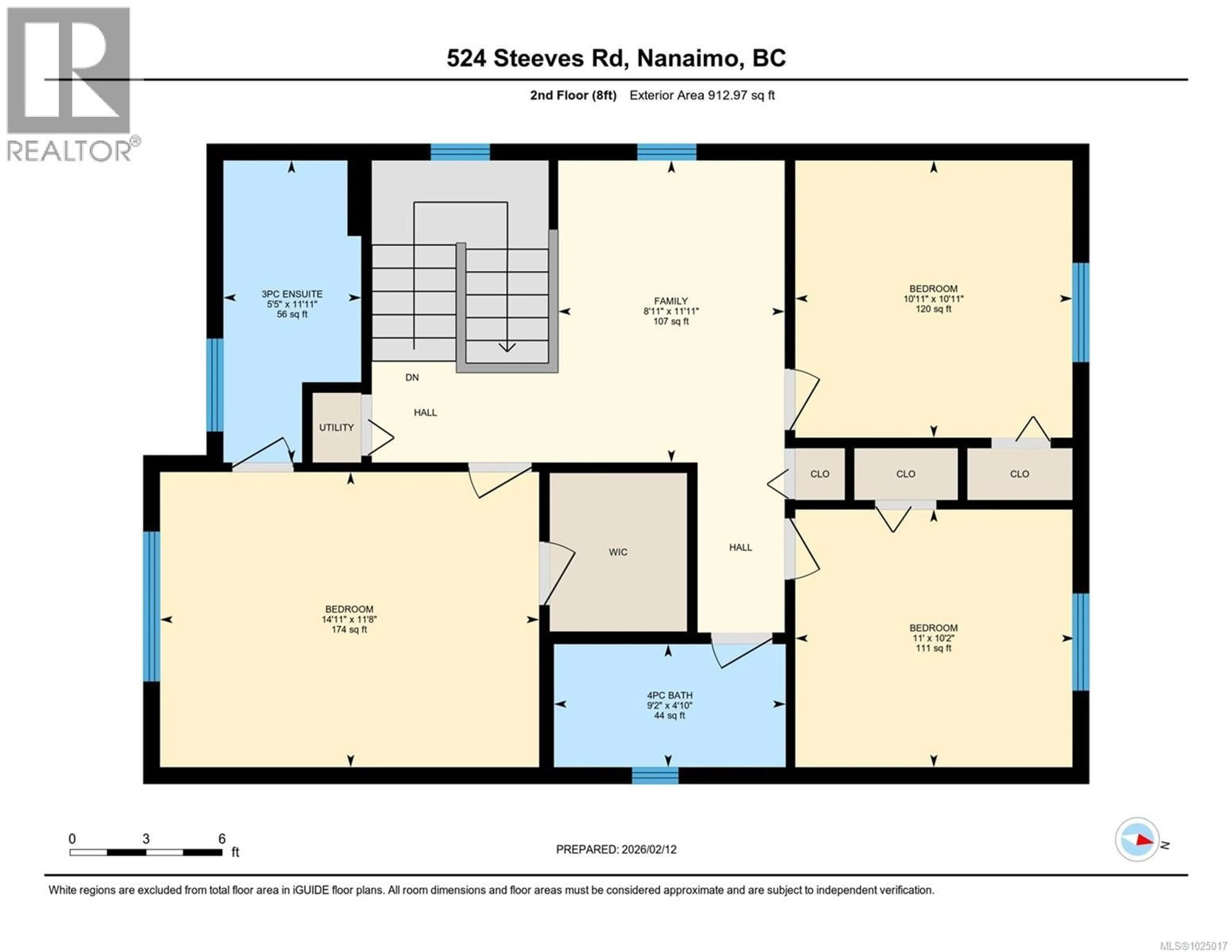 Floor plan for 524 STEEVES ROAD, Nanaimo British Columbia V9R0H8