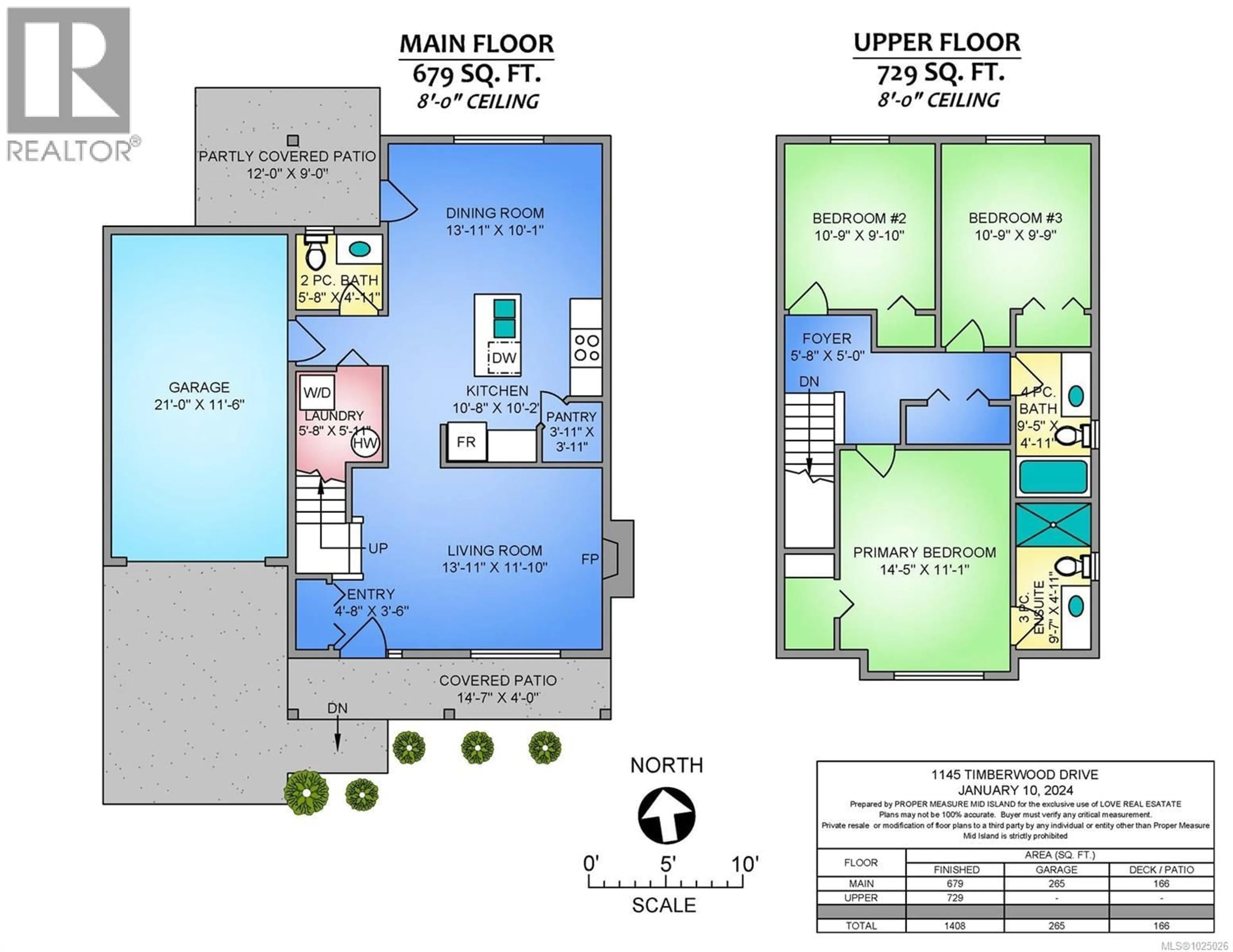 Floor plan for 1145 TIMBERWOOD DRIVE, Nanaimo British Columbia V9R0H2