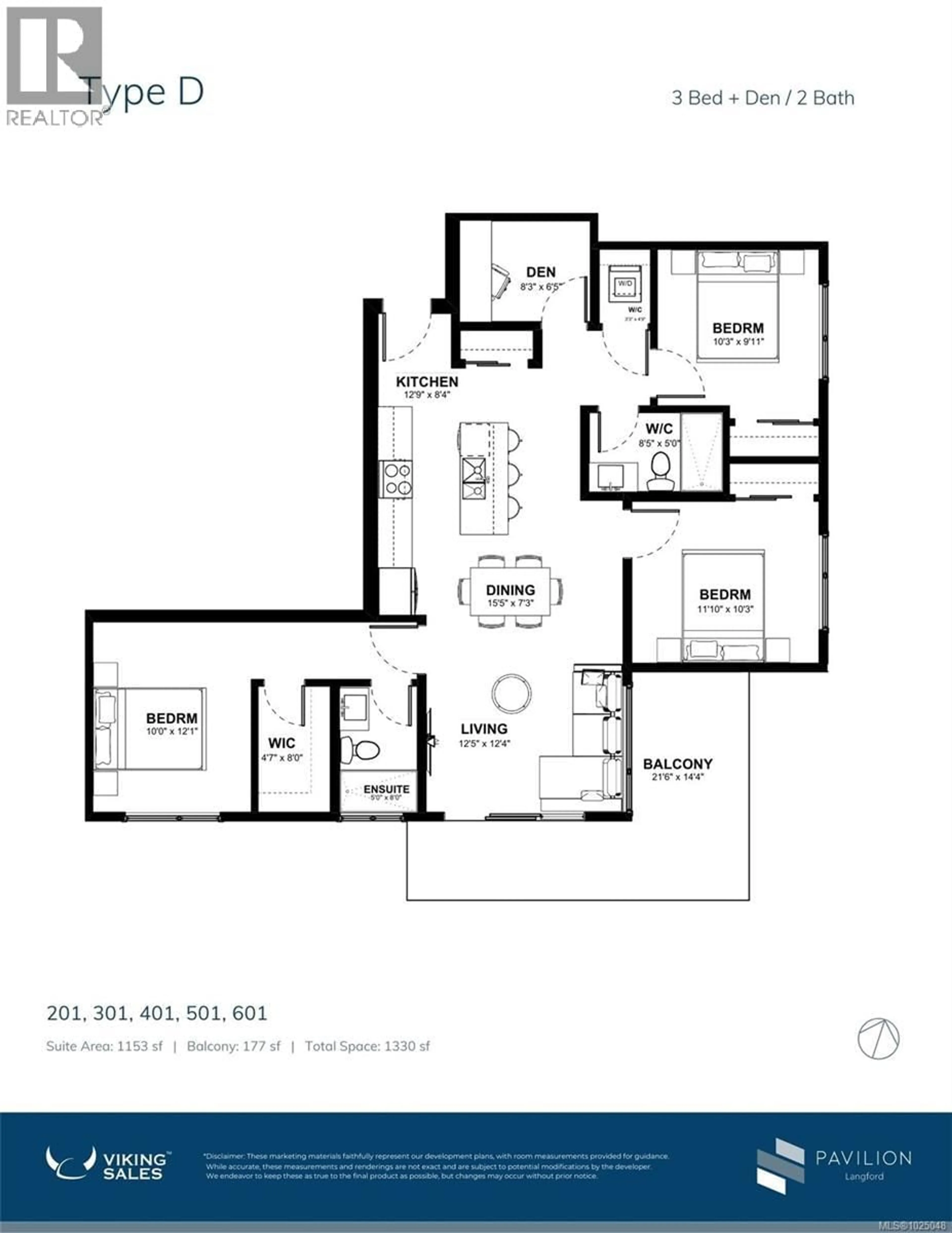 Floor plan for 201 - 777 STATION AVENUE, Langford British Columbia V9B2S1
