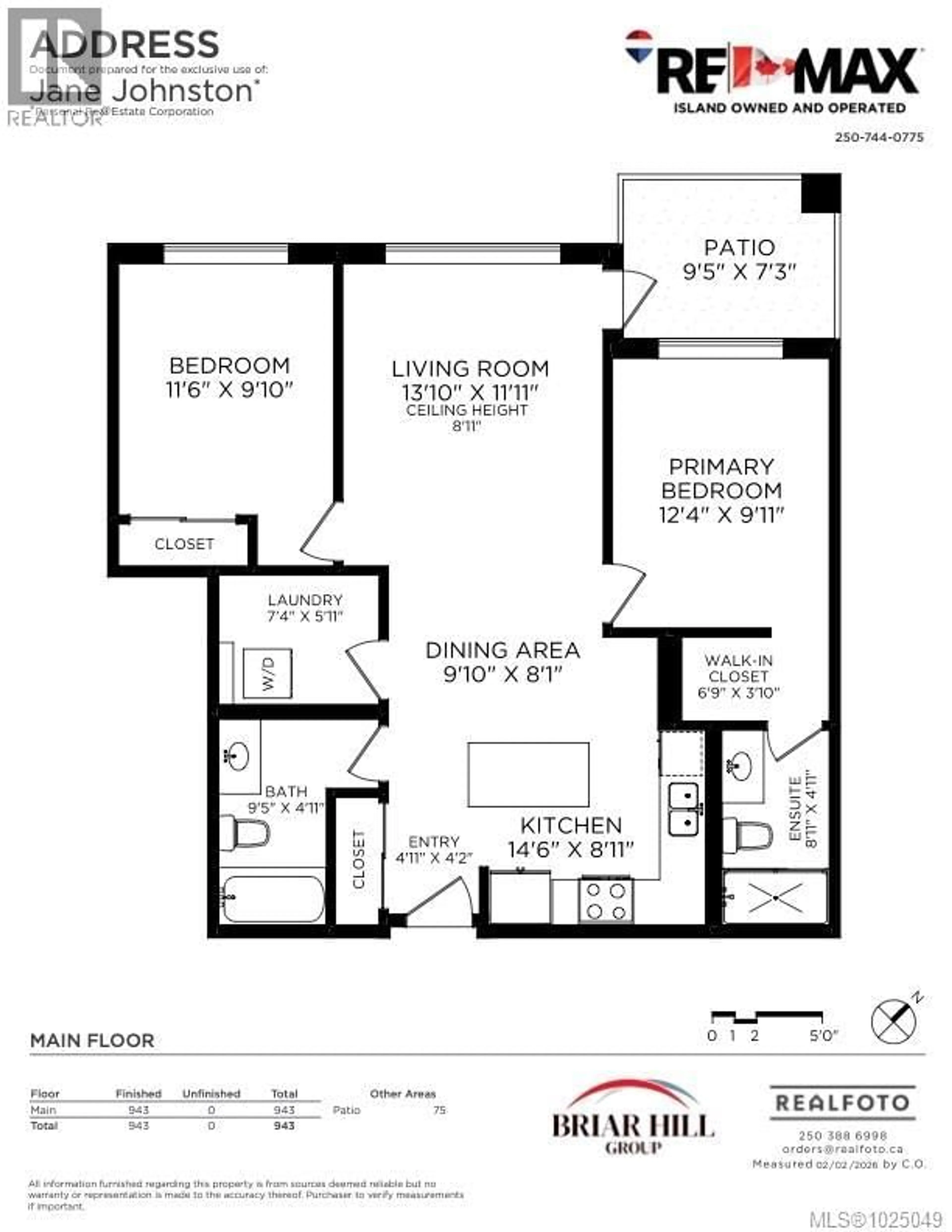 Floor plan for 106 - 2469 GATEWAY ROAD, Langford British Columbia V9B6R7