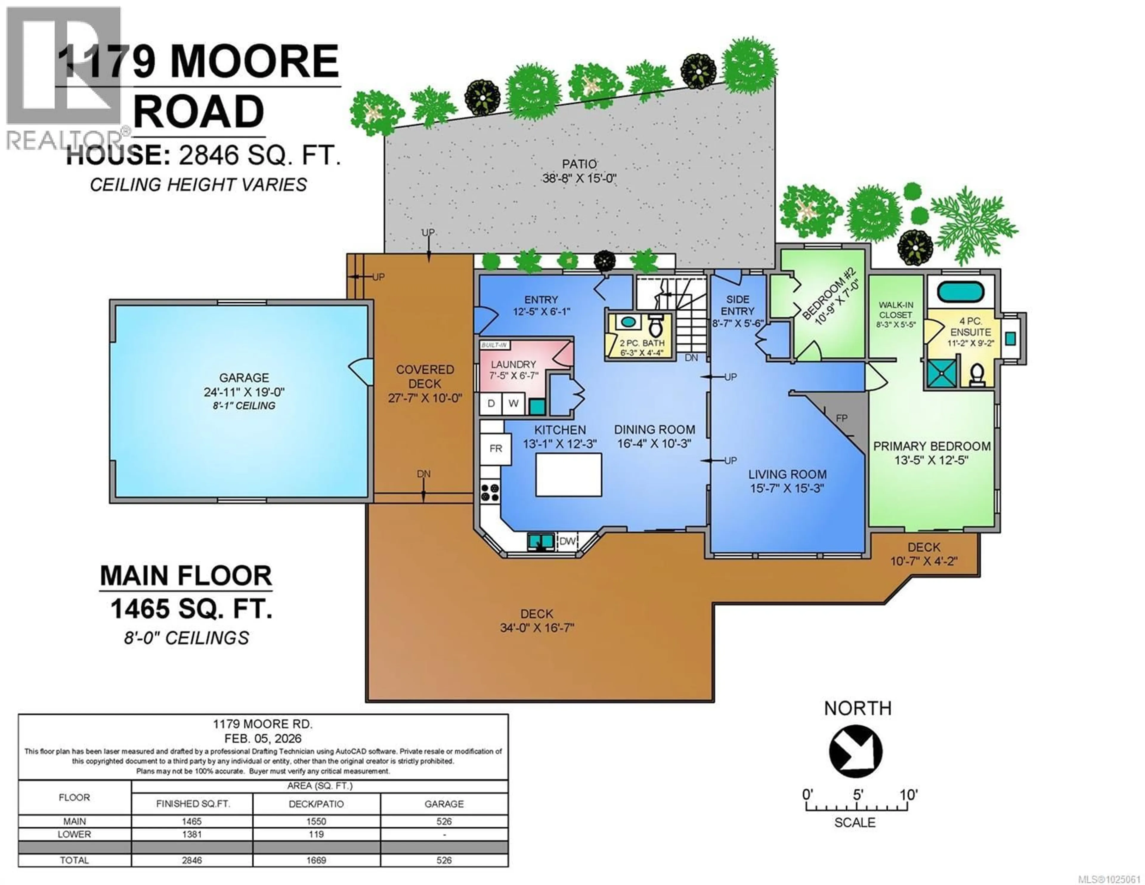 Floor plan for 1179 MOORE ROAD, Comox British Columbia V9M3X1