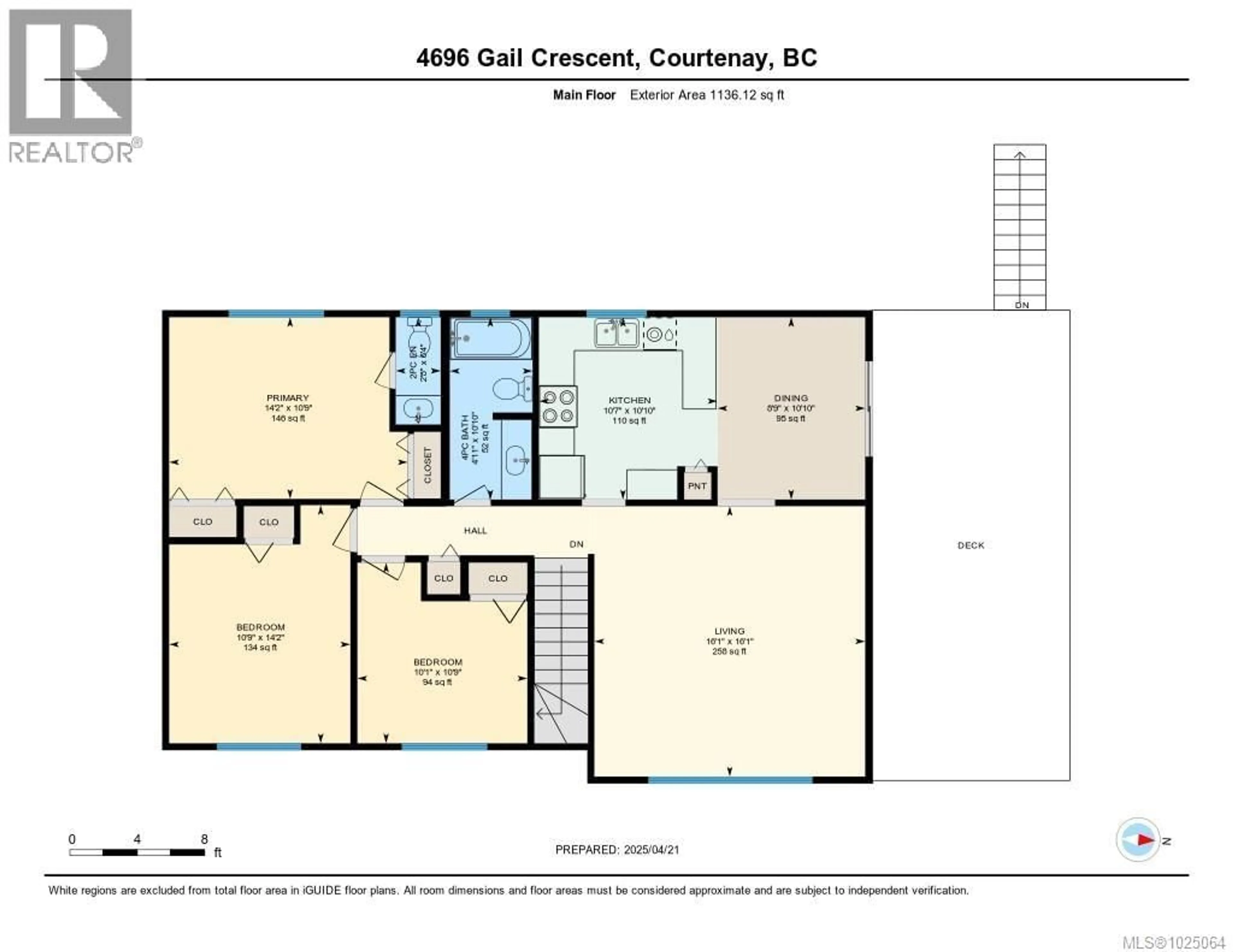 Floor plan for 4696 GAIL CRESCENT, Courtenay British Columbia V9N5Y3