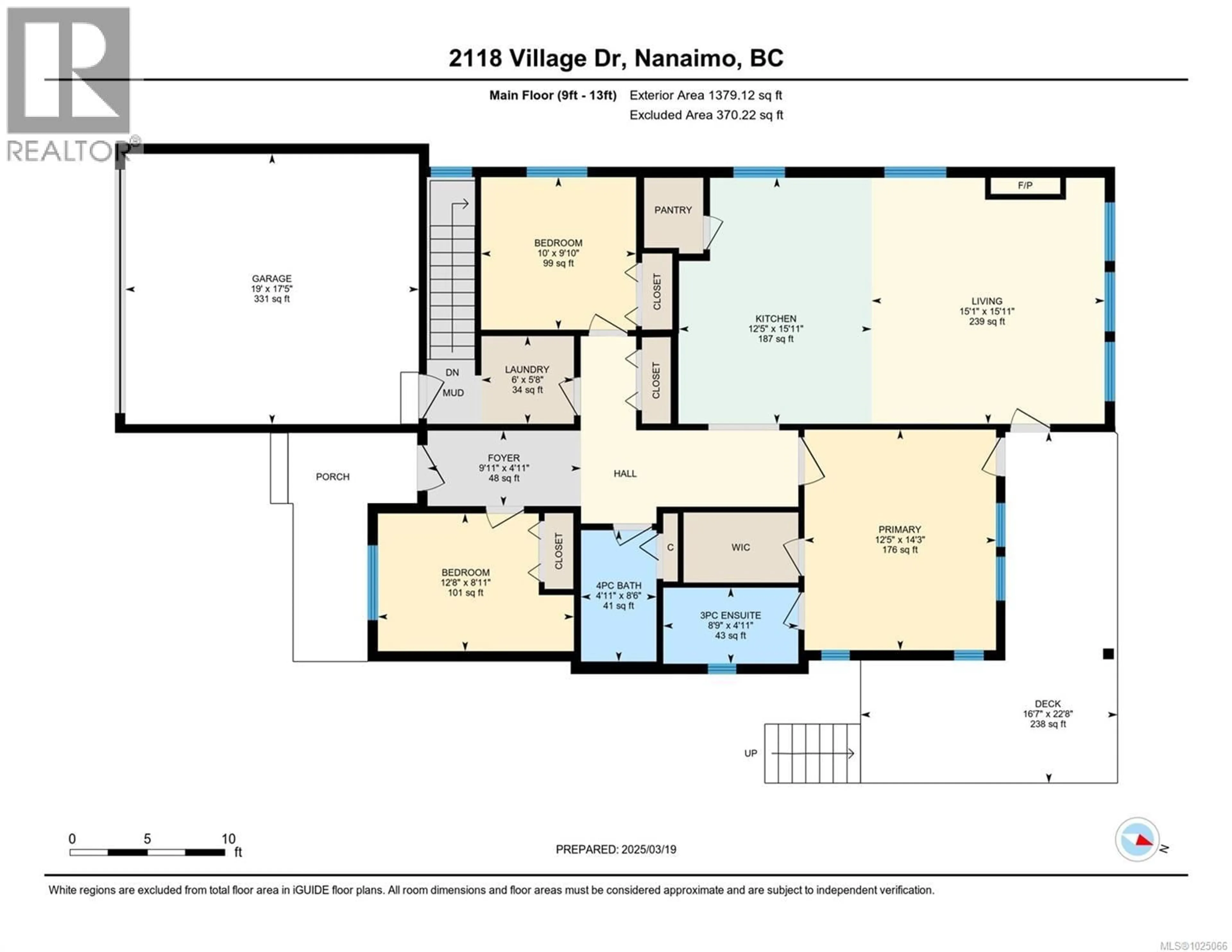Floor plan for 2118 VILLAGE DRIVE, Nanaimo British Columbia V9X0B1