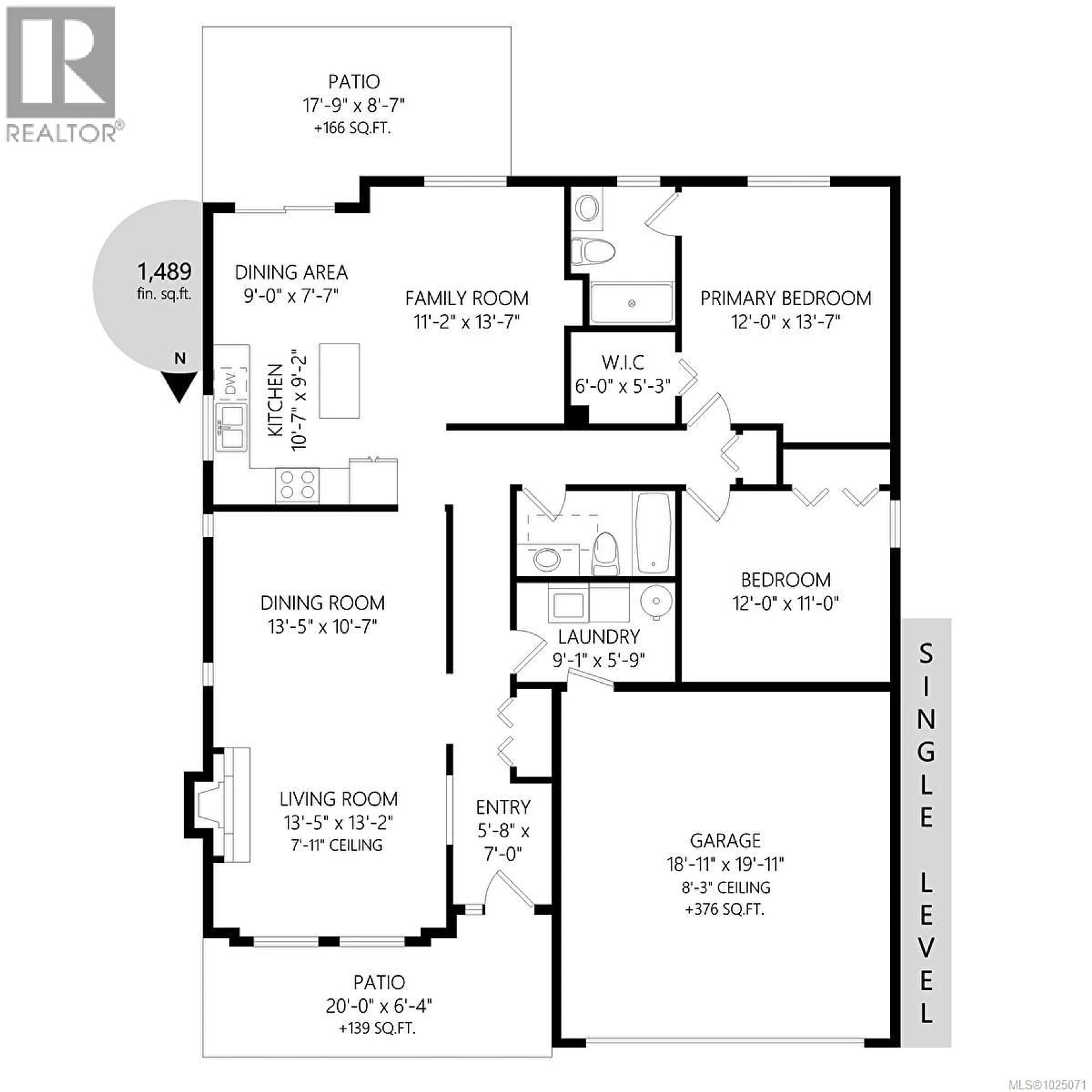 Floor plan for 67 BRIDGEWATER LANE, Parksville British Columbia V9P2V9