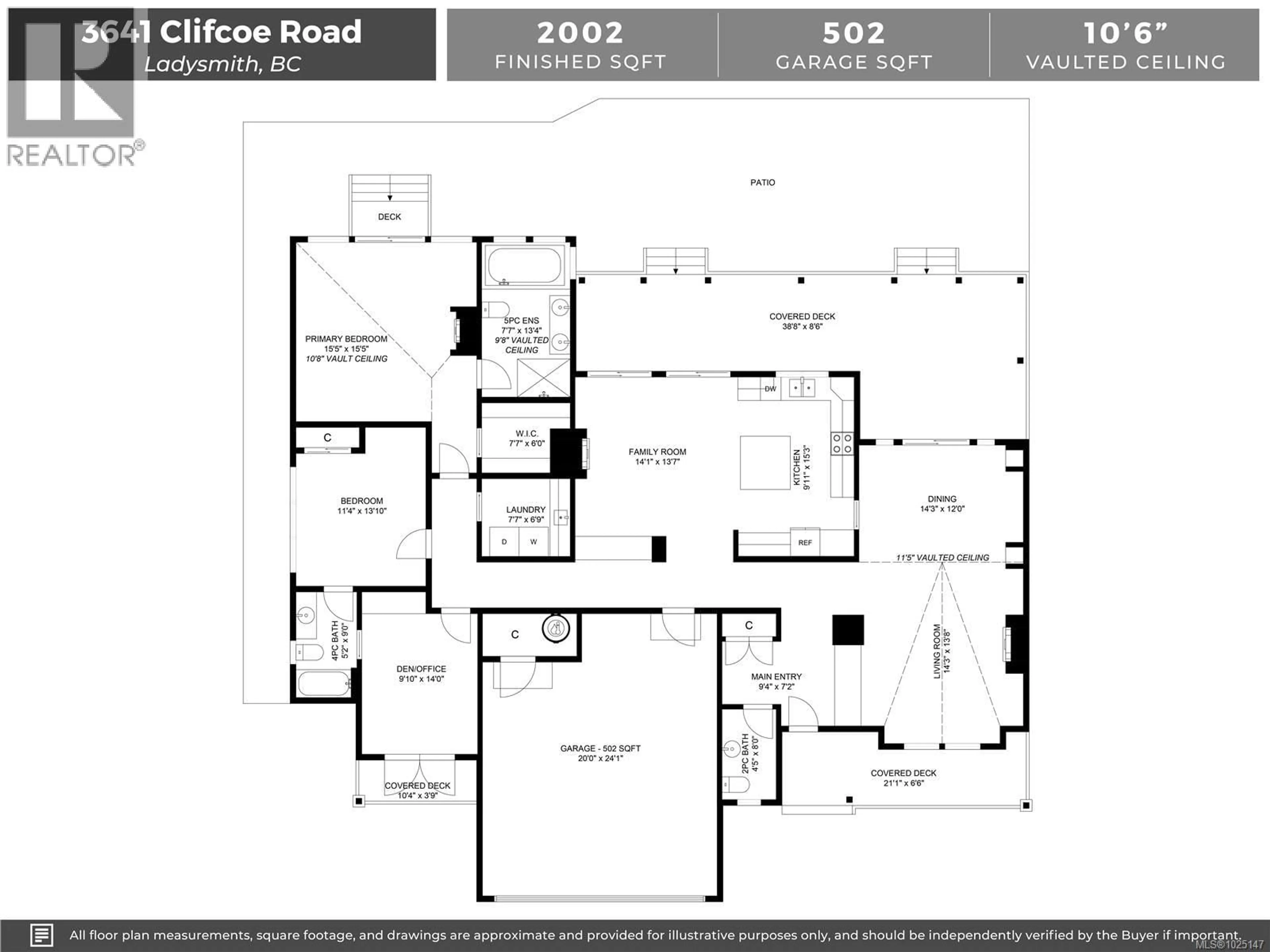 Floor plan for 3641 CLIFCOE ROAD, Saltair British Columbia V9G2B4