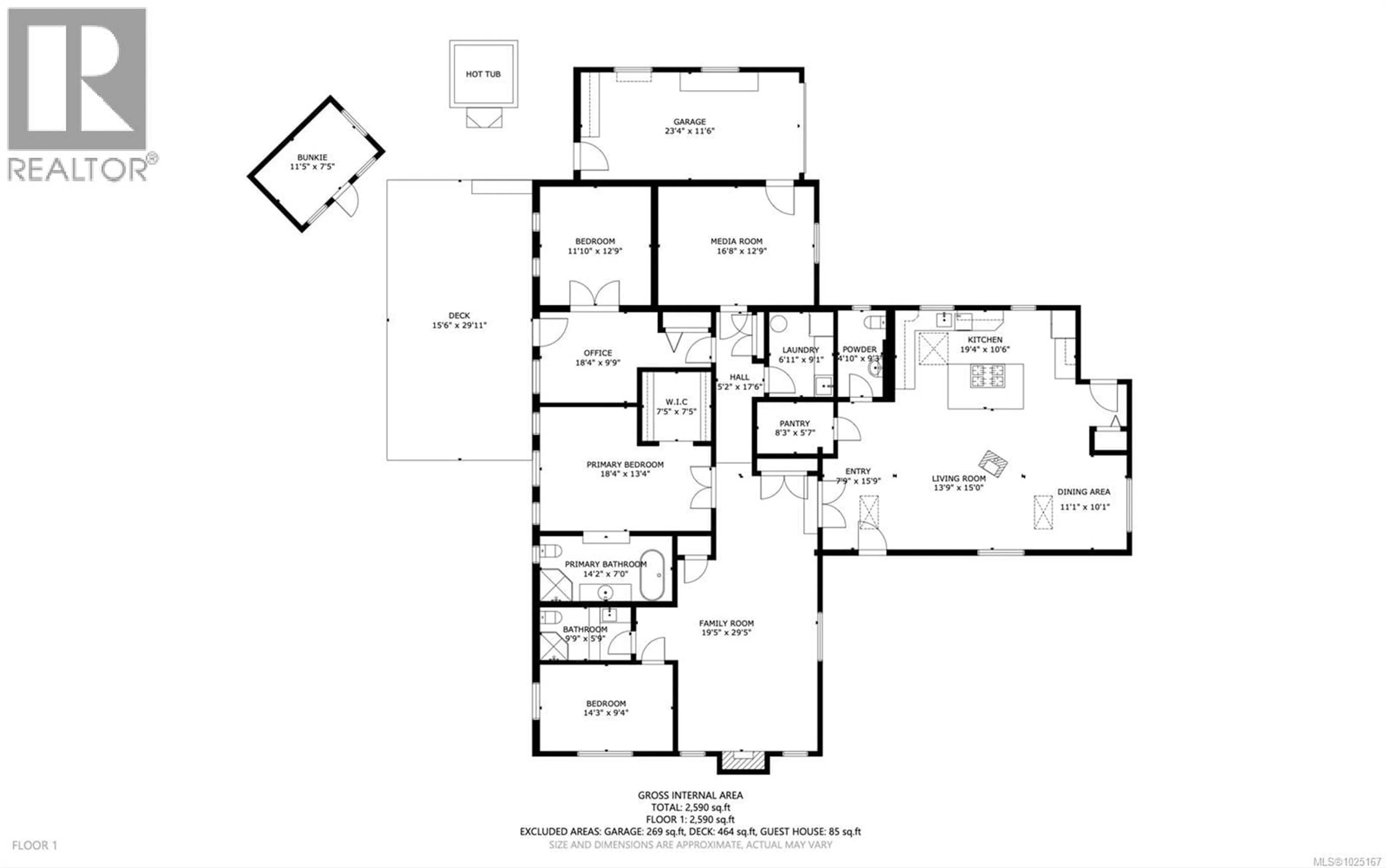 Floor plan for 1126 NORTH ROAD, Gabriola Island British Columbia V0R1X3