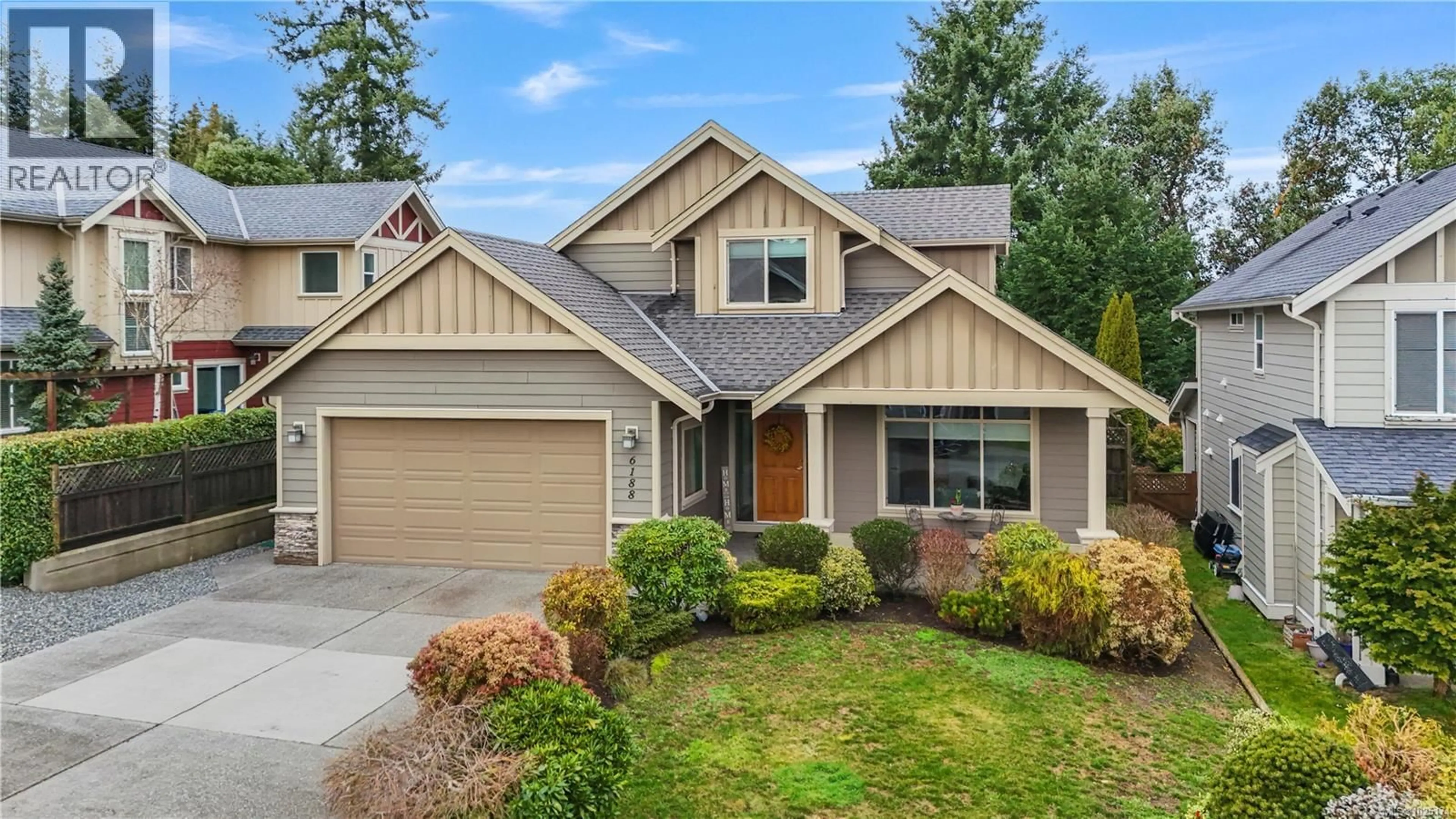 Home with vinyl exterior material, street for 6188 NITINAT WAY, Nanaimo British Columbia V9V0A5