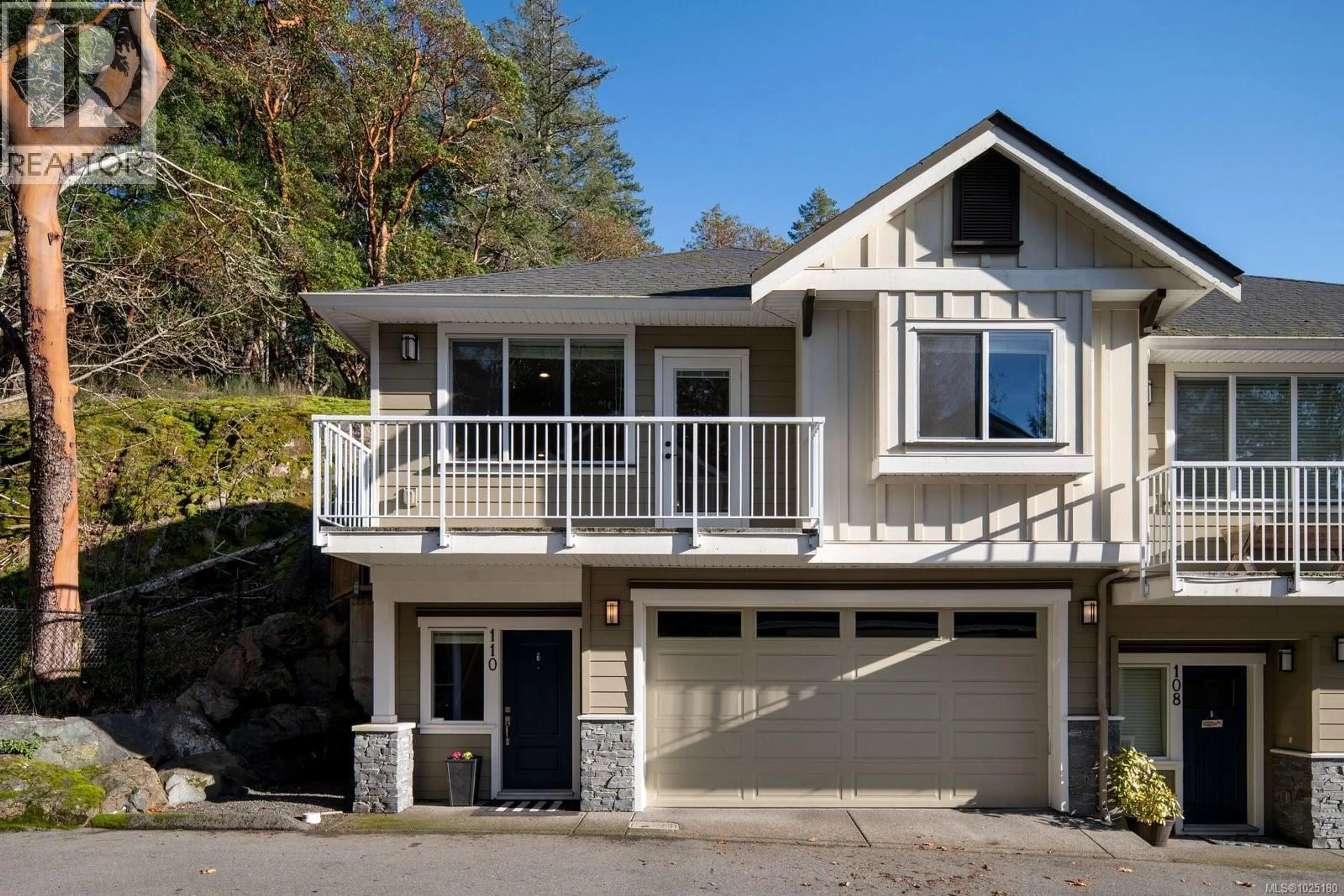Home with vinyl exterior material, street for 110 - 3439 AMBROSIA CRESCENT, Langford British Columbia V9C0K4