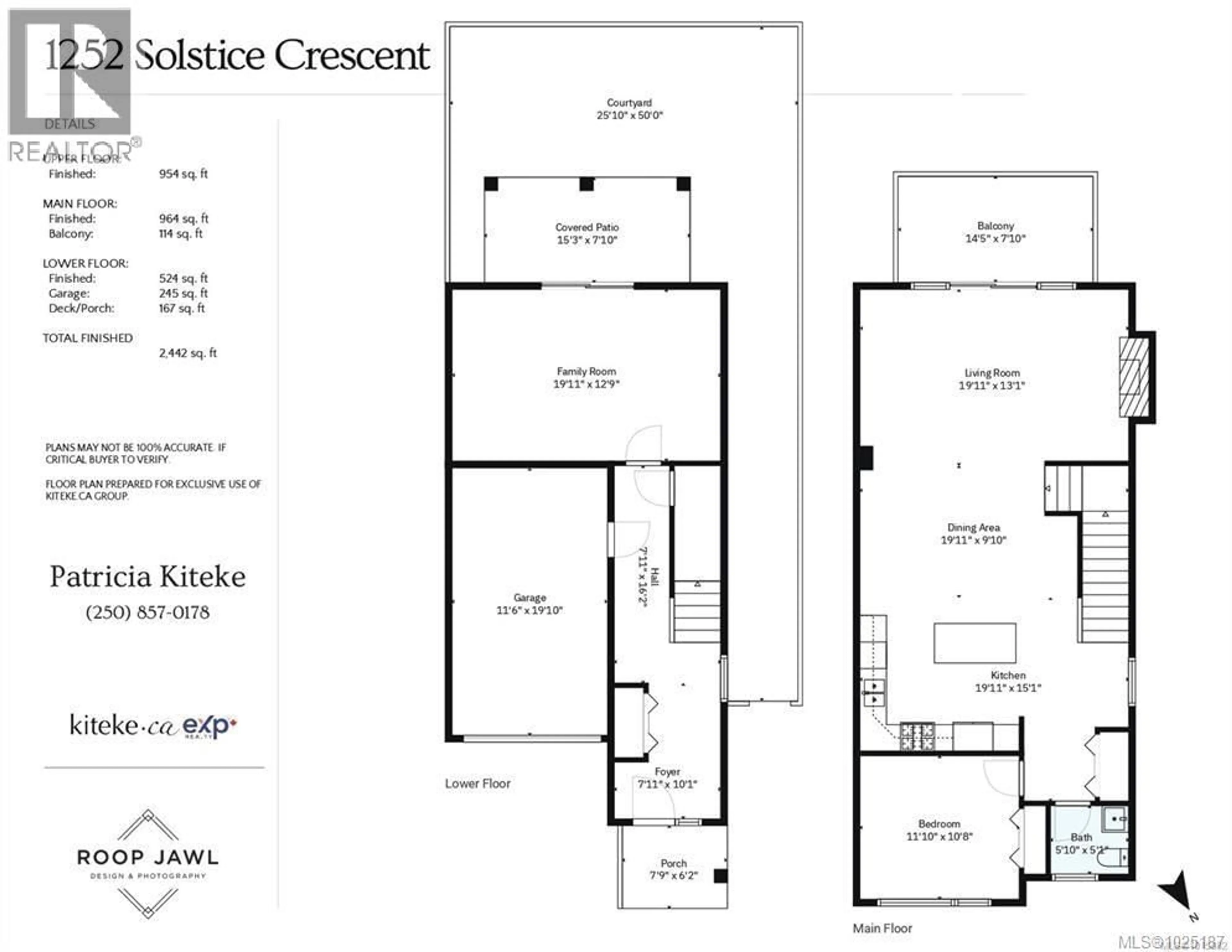 Floor plan for 1252 SOLSTICE CRESCENT, Langford British Columbia V9B0V1