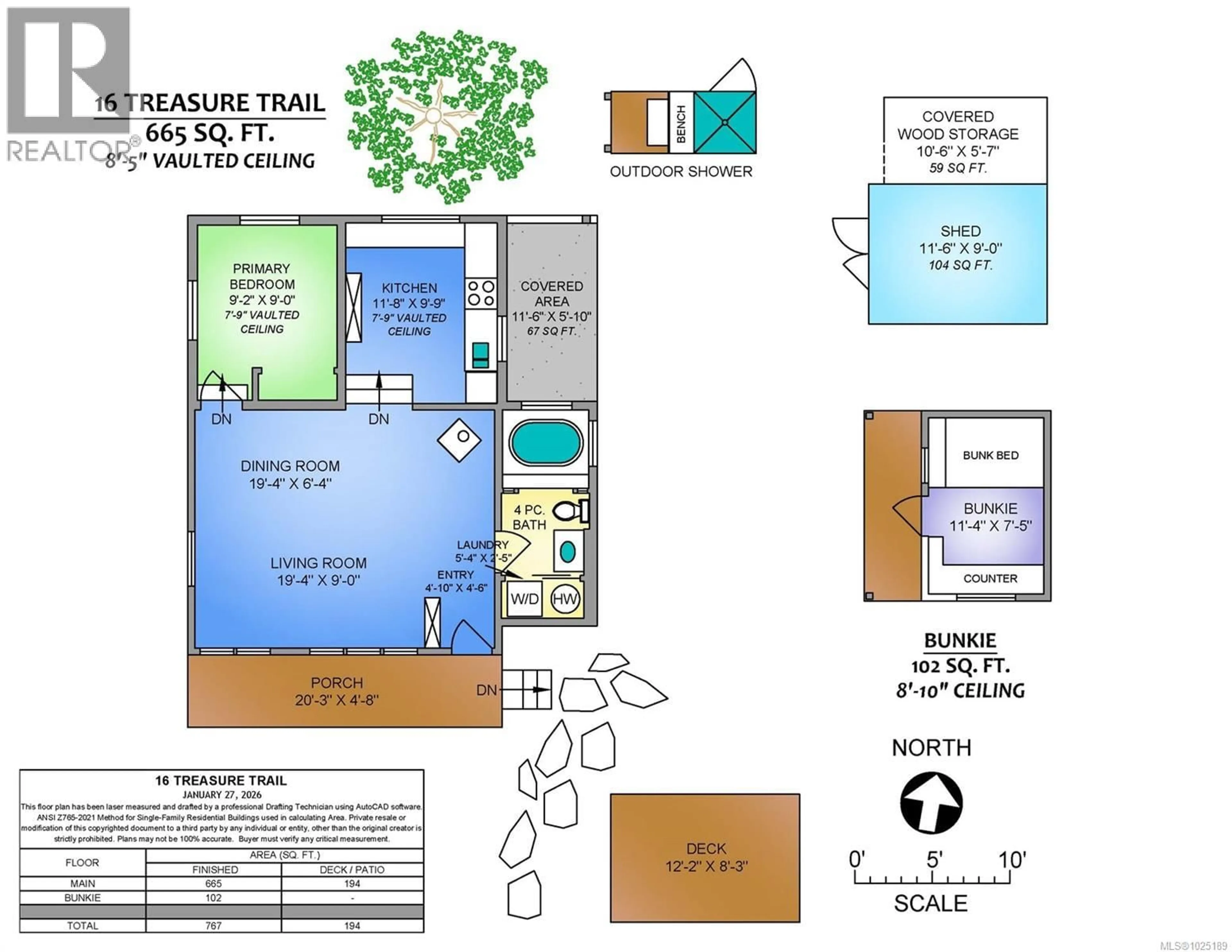 Floor plan for 16 TREASURE TRAIL, Protection Island British Columbia V9R6R1