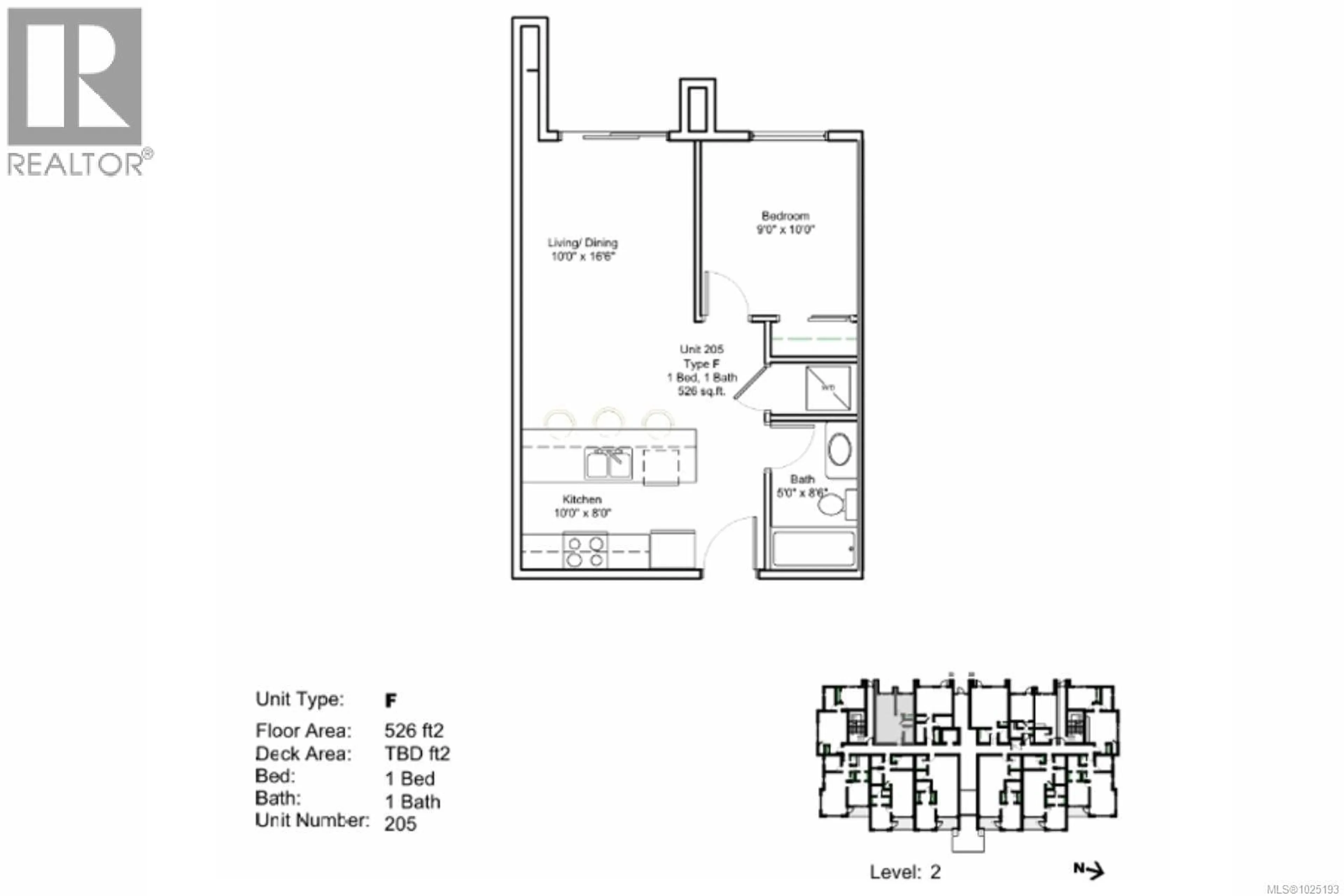 Floor plan for 205 - 529 TERMINAL AVENUE, Nanaimo British Columbia V9S4K1