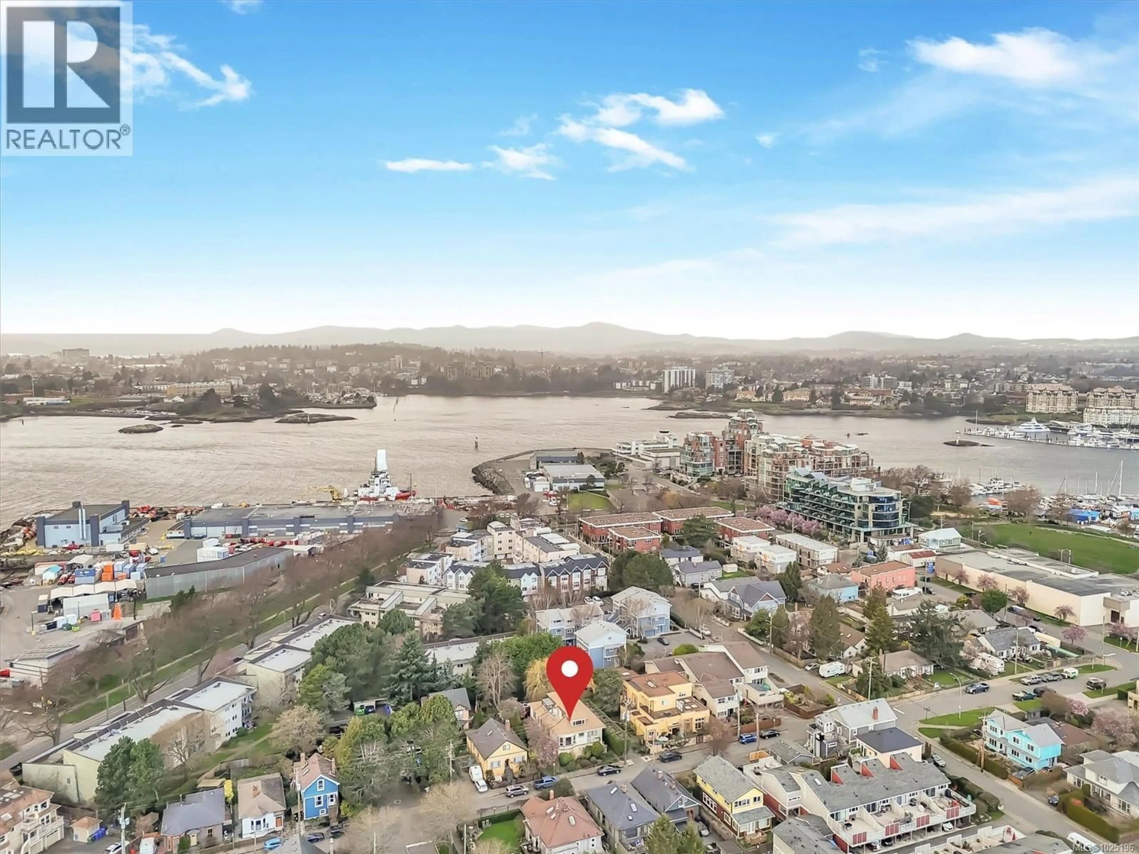 A pic from outside/outdoor area/front of a property/back of a property/a pic from drone, water/lake/river/ocean view for A - 142 ST. LAWRENCE STREET, Victoria British Columbia V8V3M3