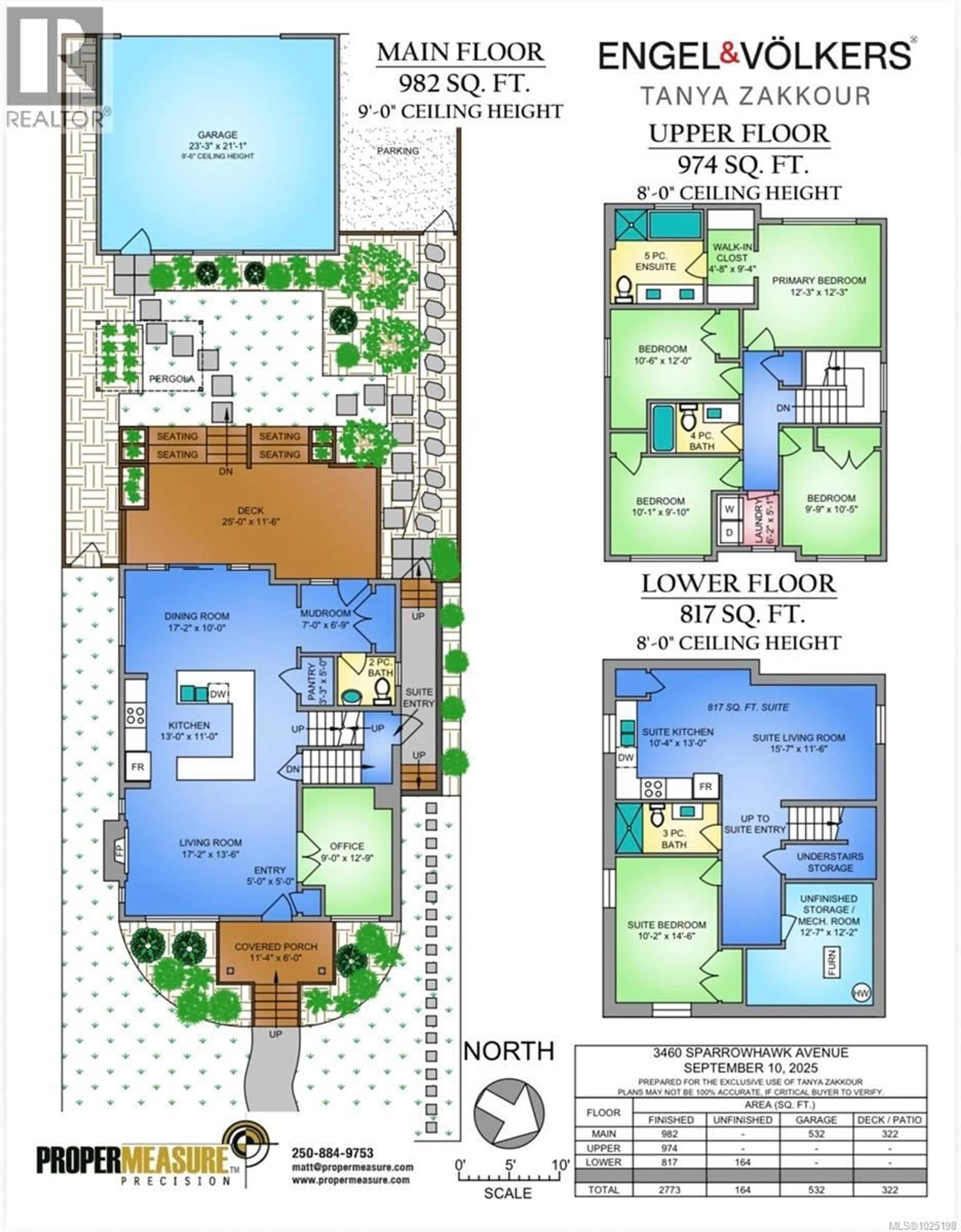Floor plan for 3460 SPARROWHAWK AVENUE, Colwood British Columbia V9C0L9