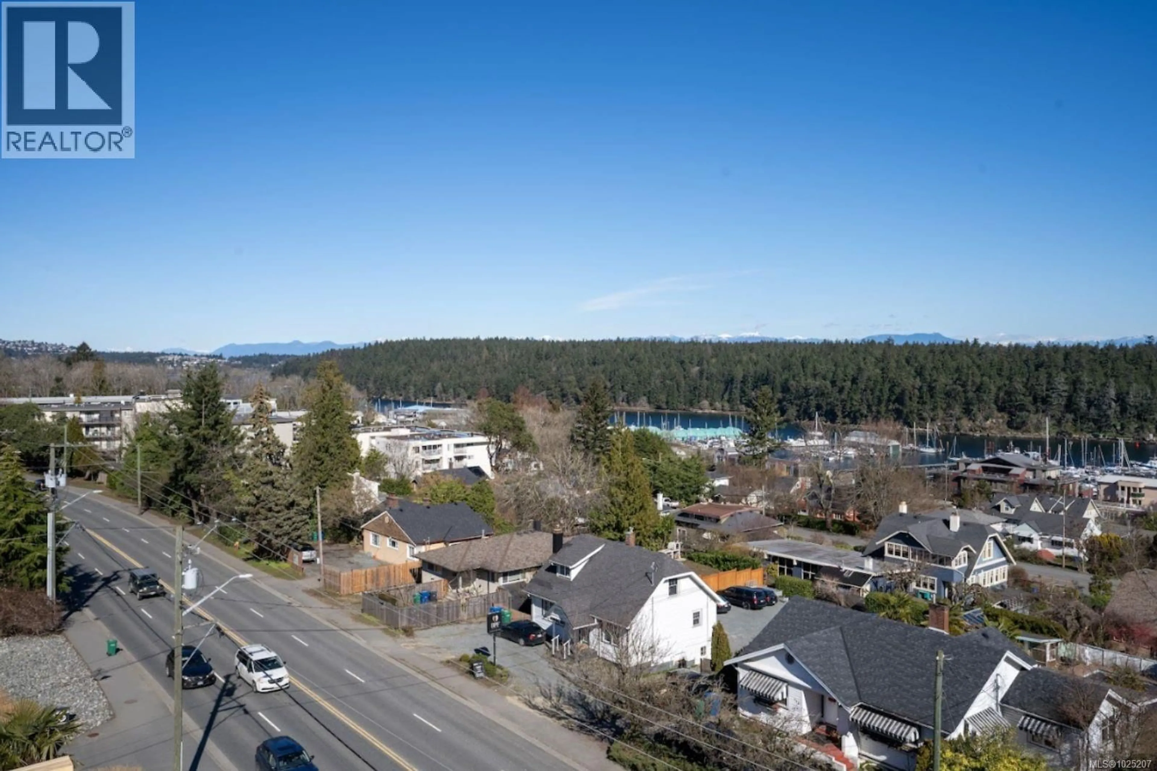 A pic from outside/outdoor area/front of a property/back of a property/a pic from drone, mountain view for 502 - 529 TERMINAL AVENUE, Nanaimo British Columbia V9S4K1