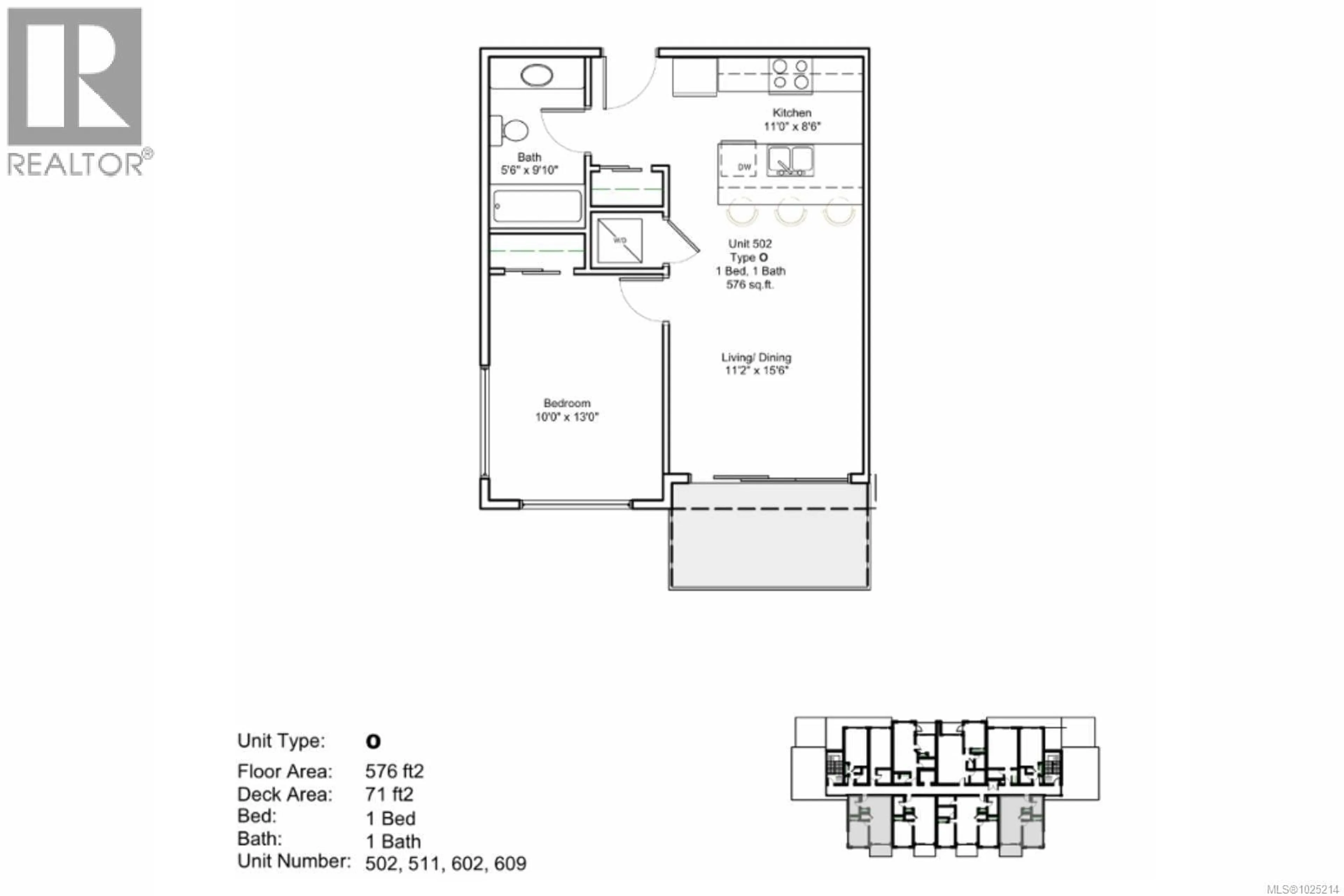 Floor plan for 302 - 529 TERMINAL AVENUE, Nanaimo British Columbia V9S4K1