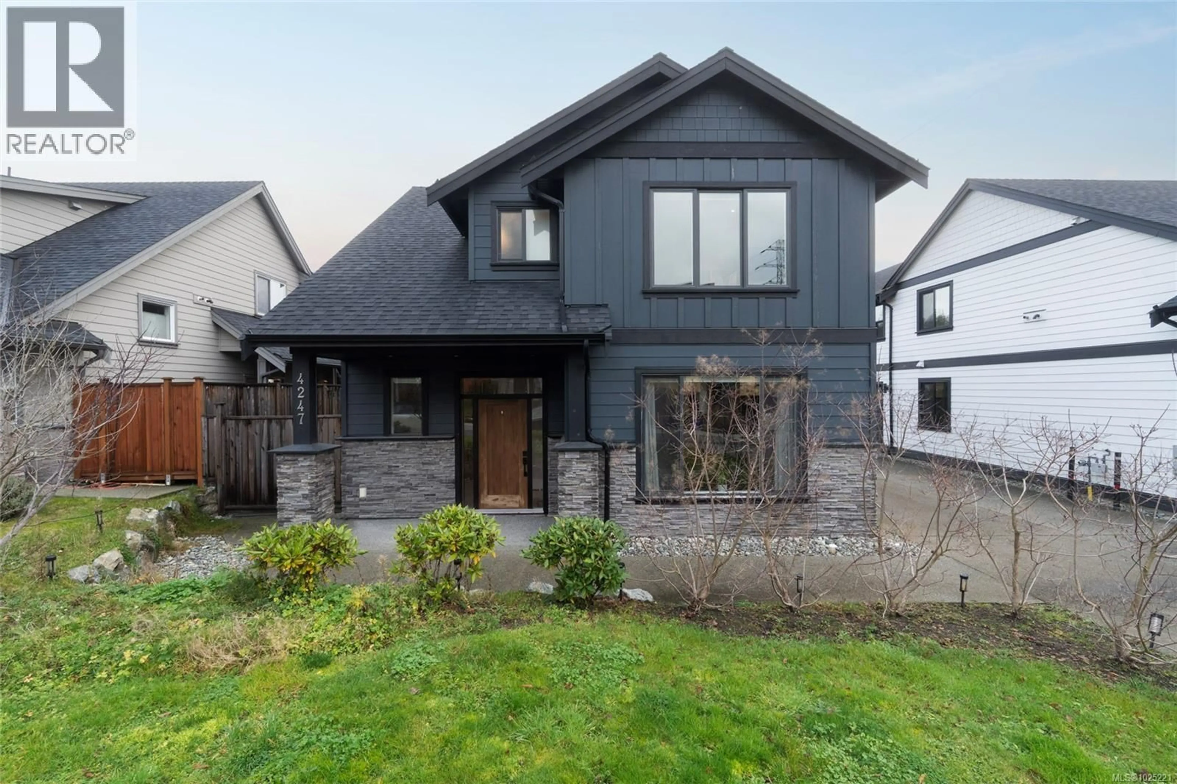 Home with brick exterior material, street for 4247 PULLET PLACE, Saanich British Columbia V8X5J2