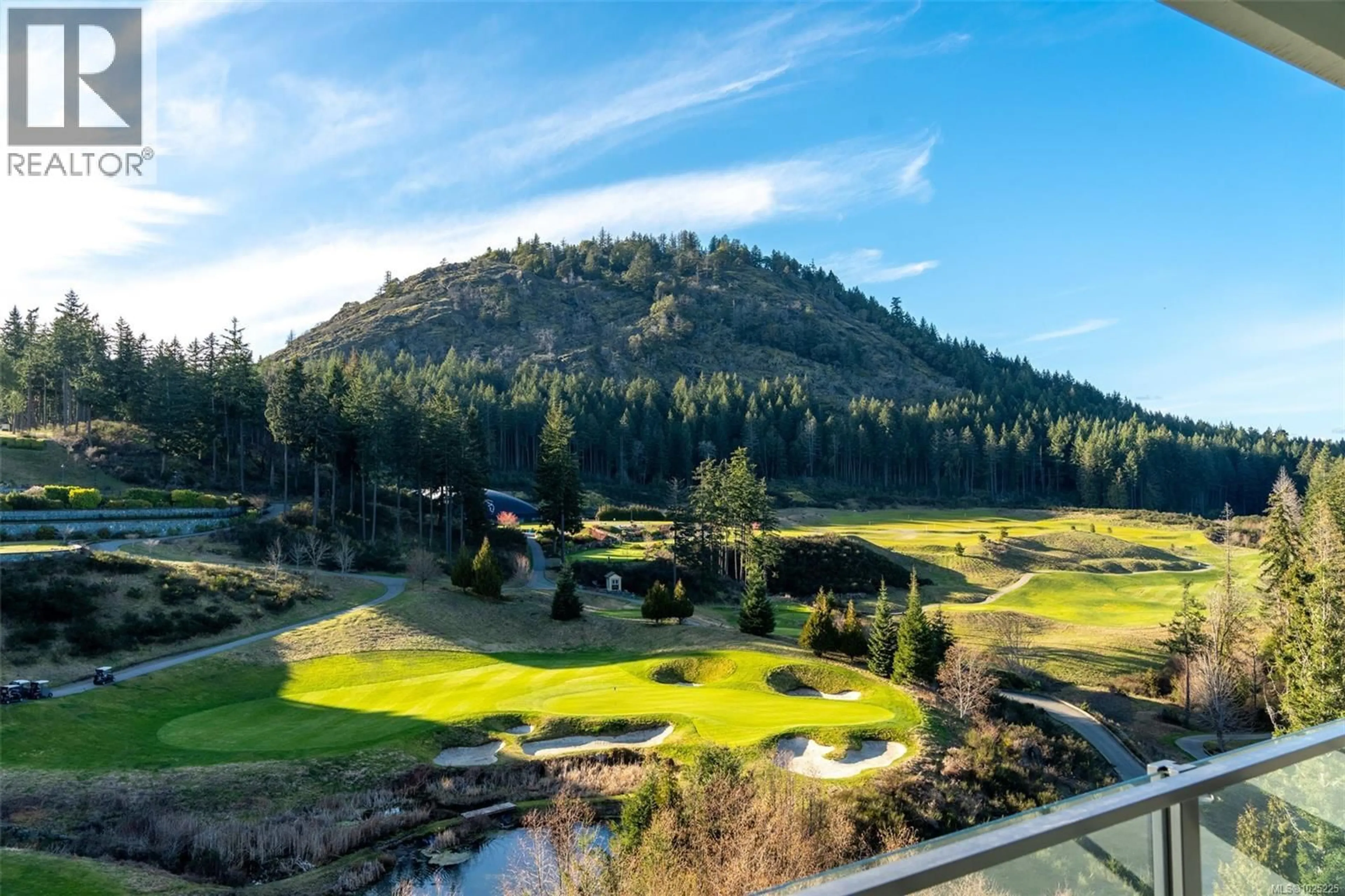 A pic from outside/outdoor area/front of a property/back of a property/a pic from drone, mountain view for 1118 - 2000 HANNINGTON ROAD, Langford British Columbia V9B6R6